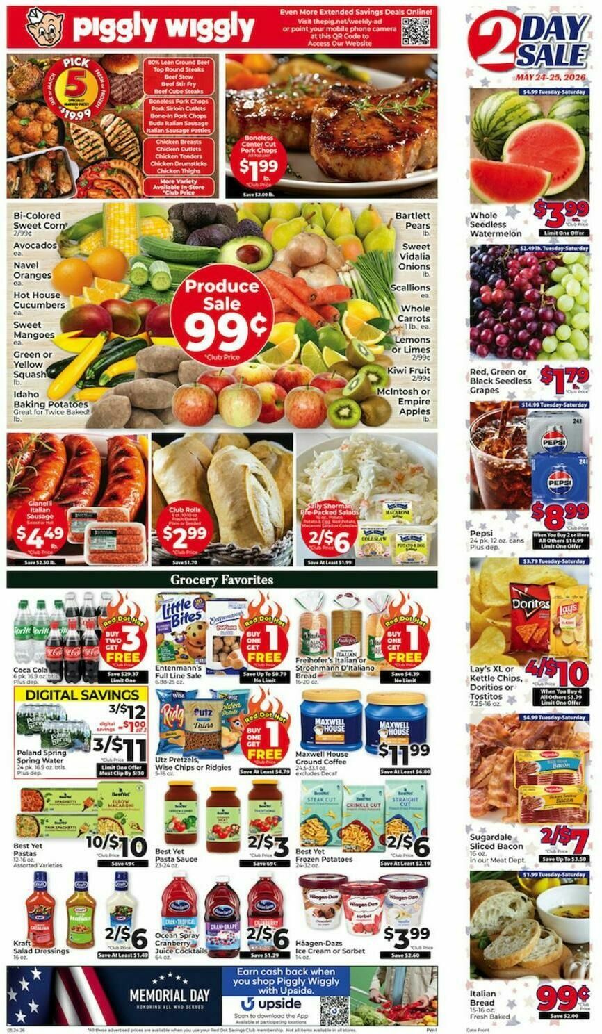 Piggly Wiggly Weekly Ad from May 24