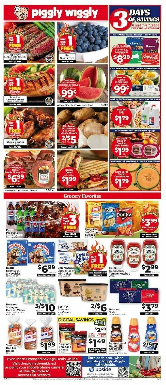 Piggly Wiggly Weekly Ad from May 31