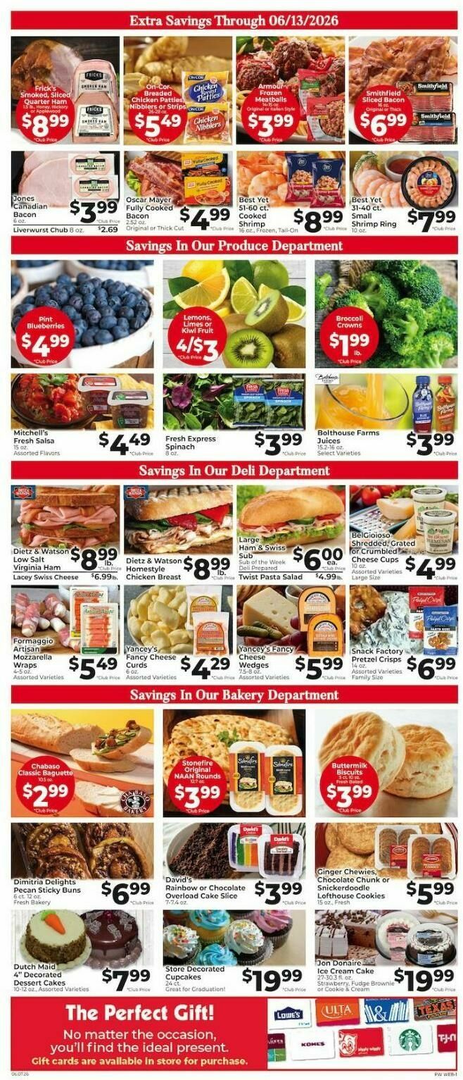 Piggly Wiggly Weekly Ad from June 7