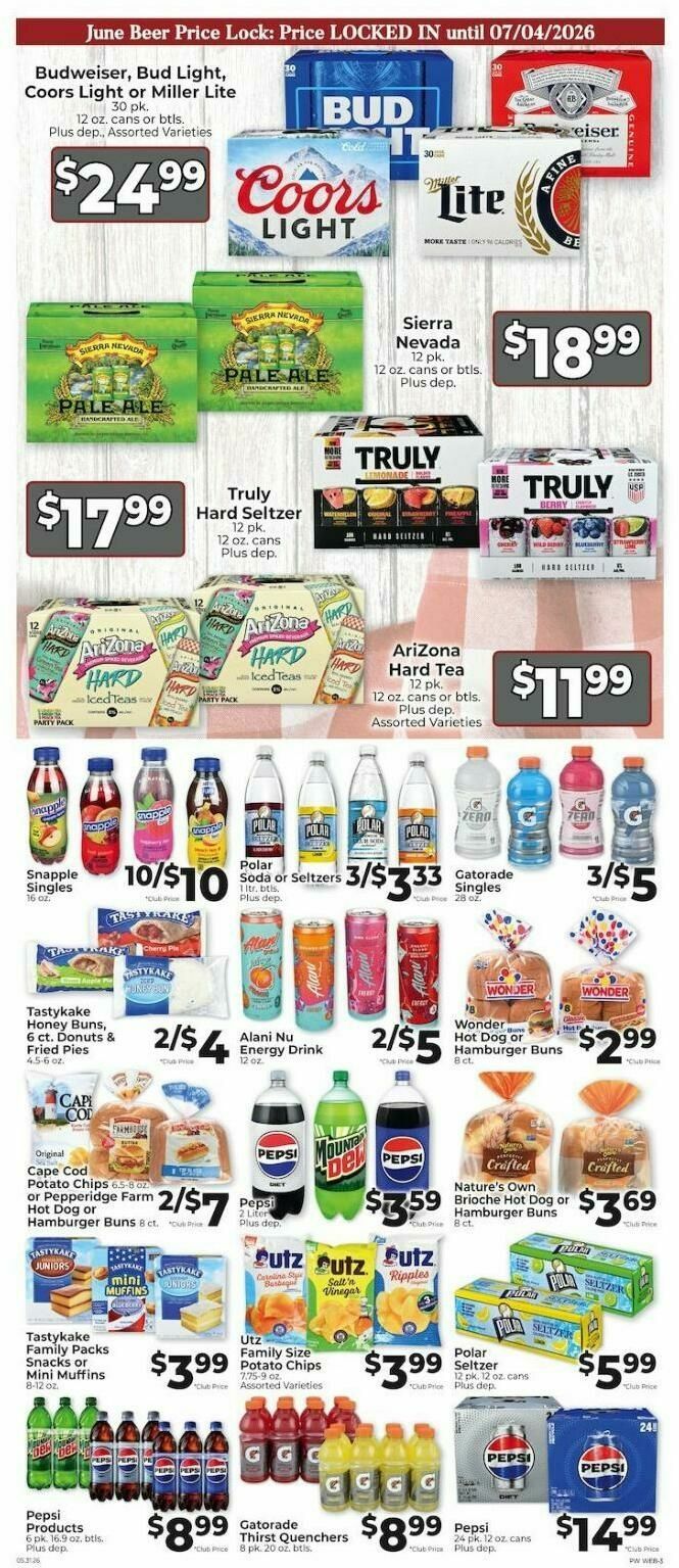 Piggly Wiggly Weekly Ad from June 7