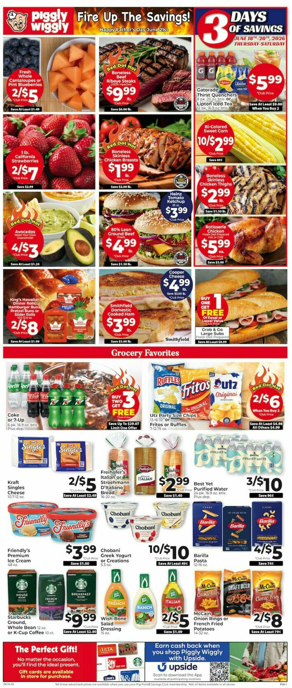 Piggly Wiggly Weekly Ad from June 14