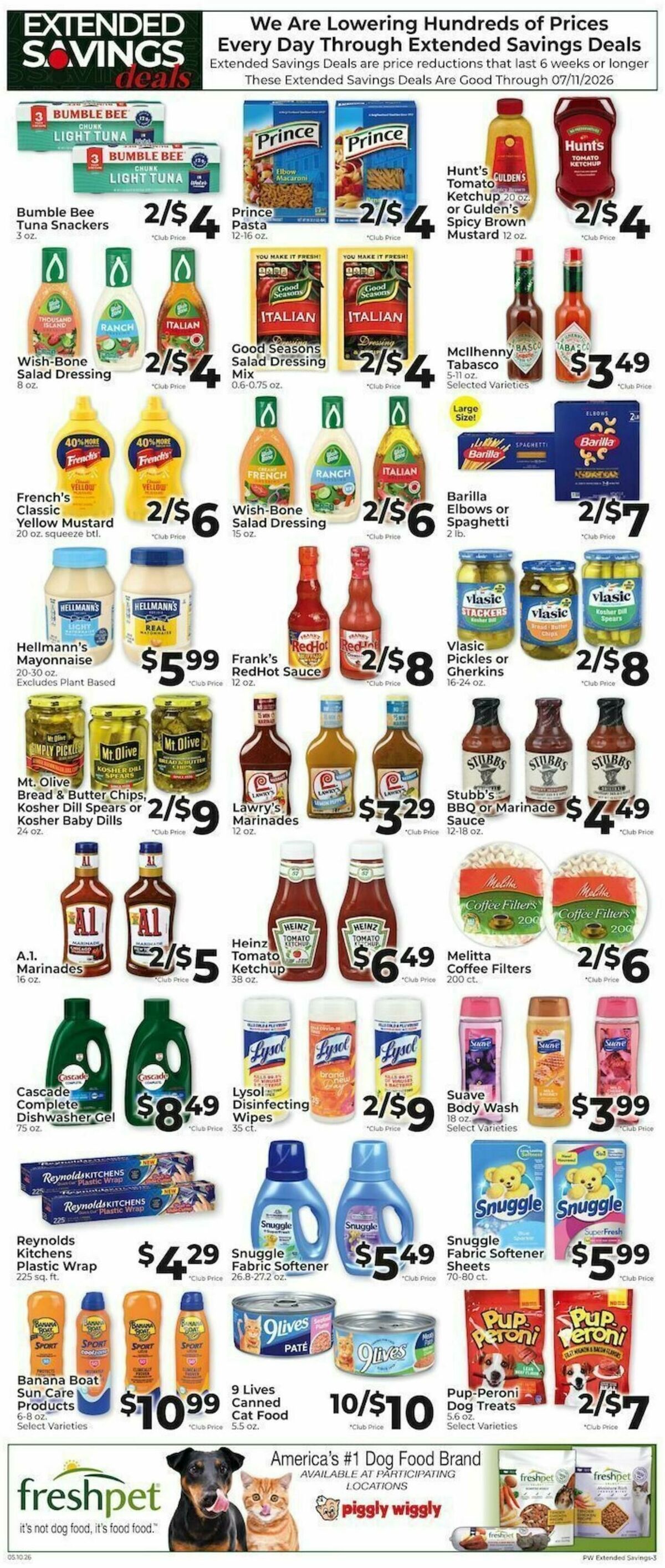 Piggly Wiggly Weekly Ad from June 14