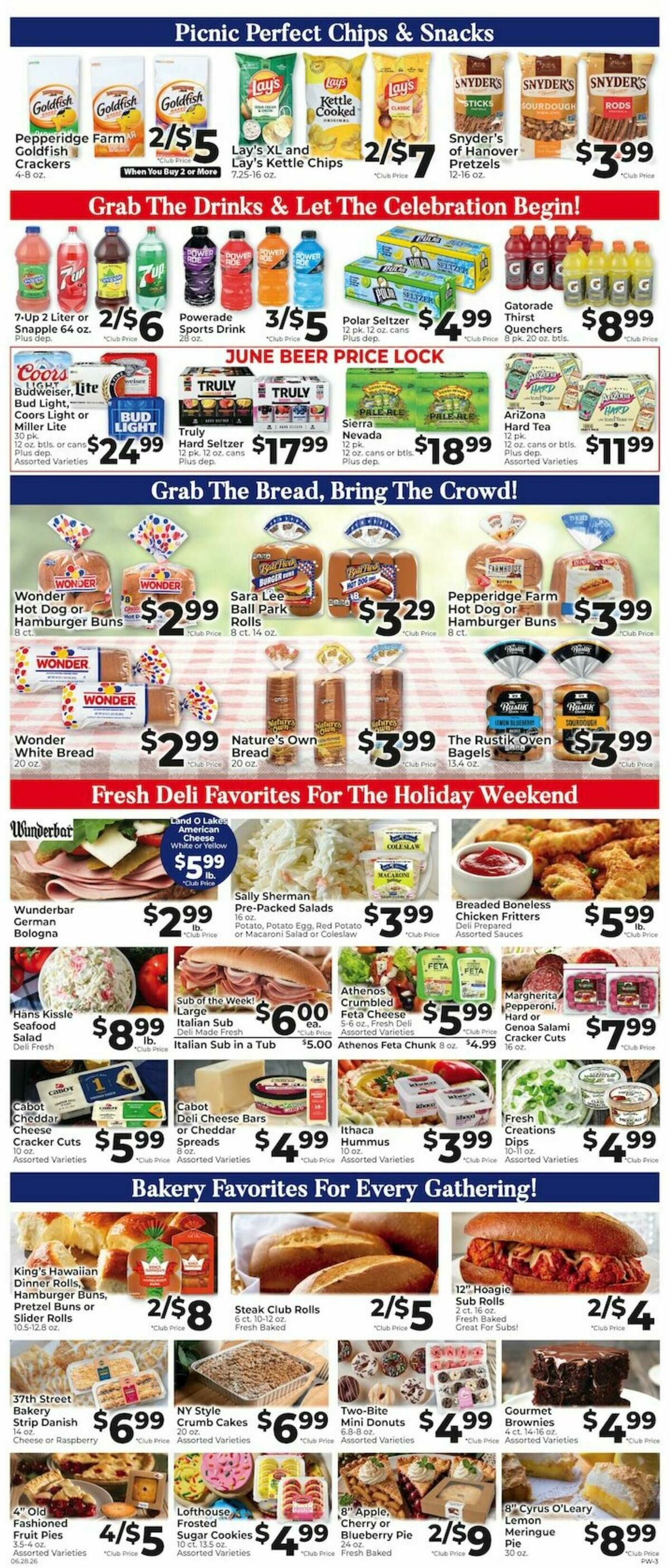 Piggly Wiggly Weekly Ad from June 28