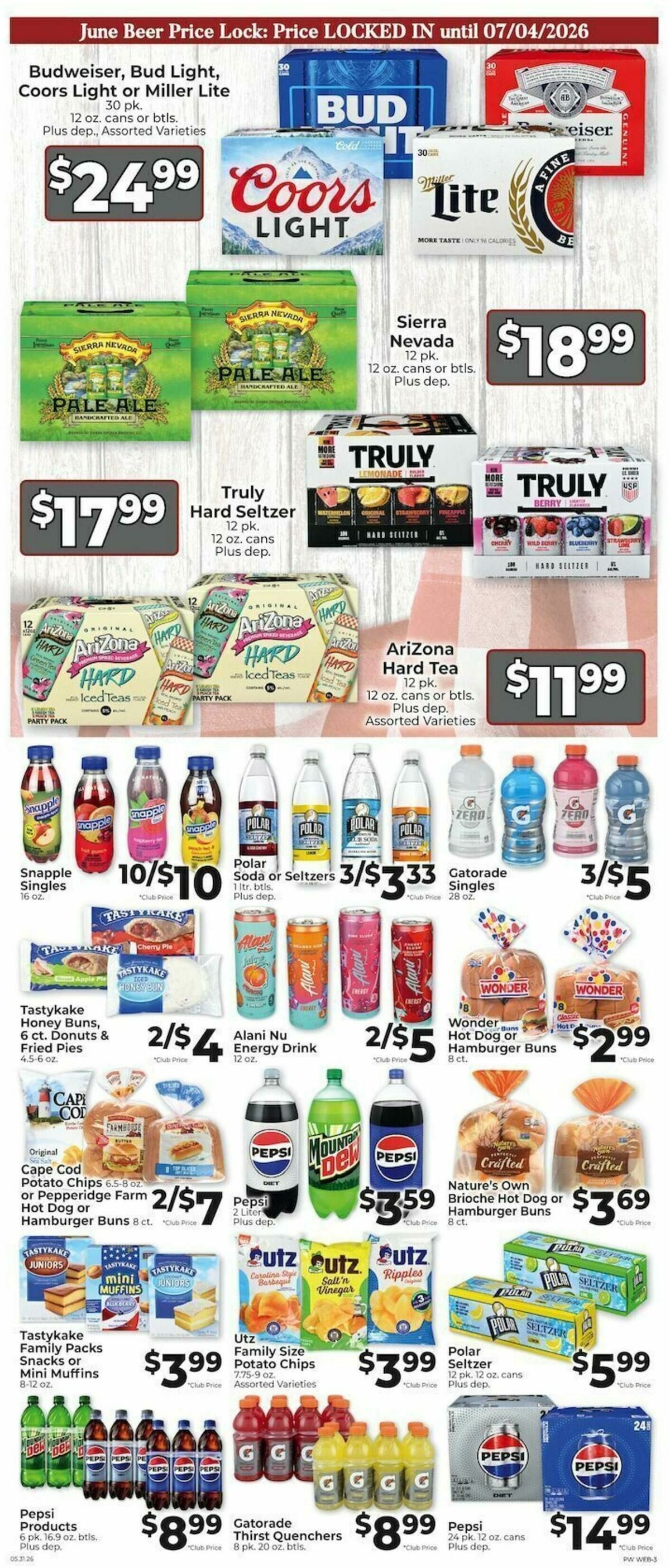 Piggly Wiggly Weekly Ad from June 28