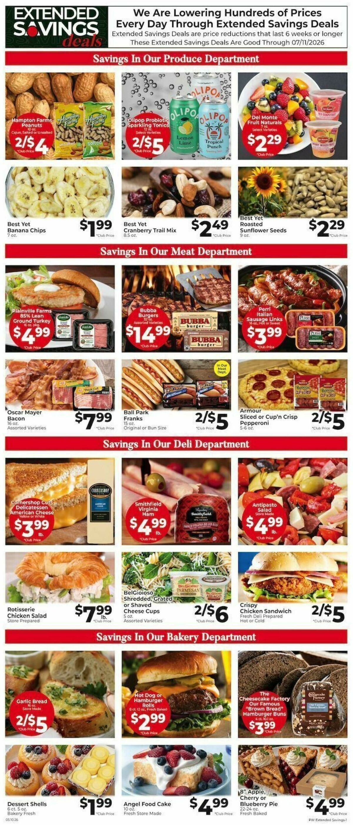 Piggly Wiggly Weekly Ad from June 28
