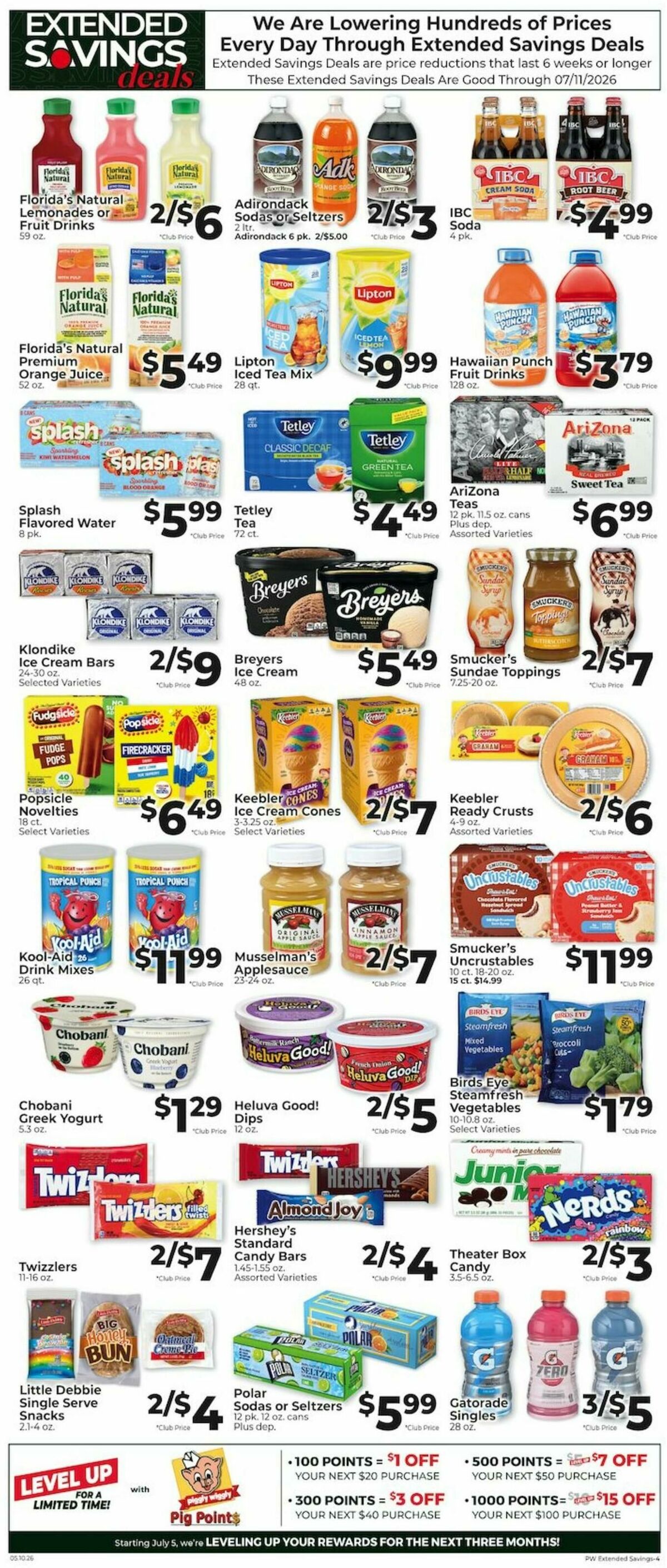 Piggly Wiggly Weekly Ad from July 5