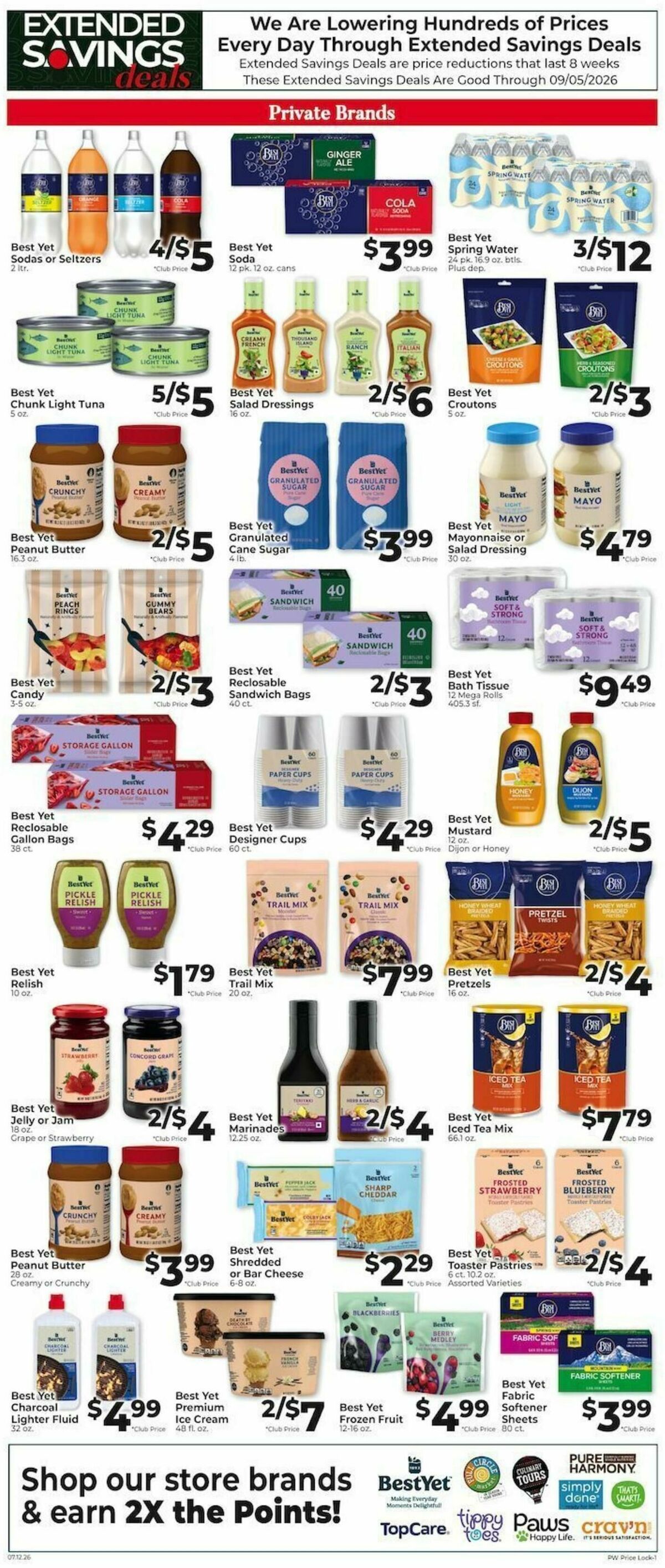 Piggly Wiggly Weekly Ad from August 2