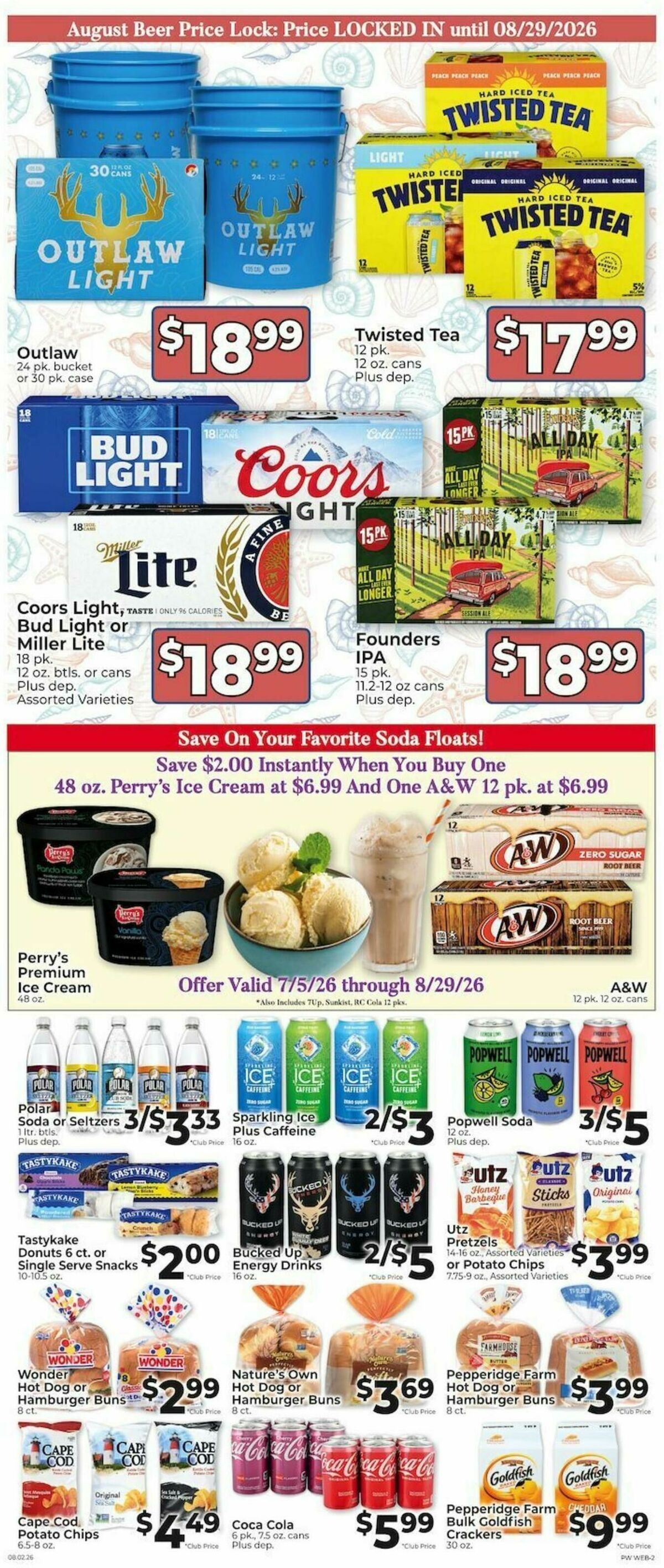 Piggly Wiggly Weekly Ad from August 16