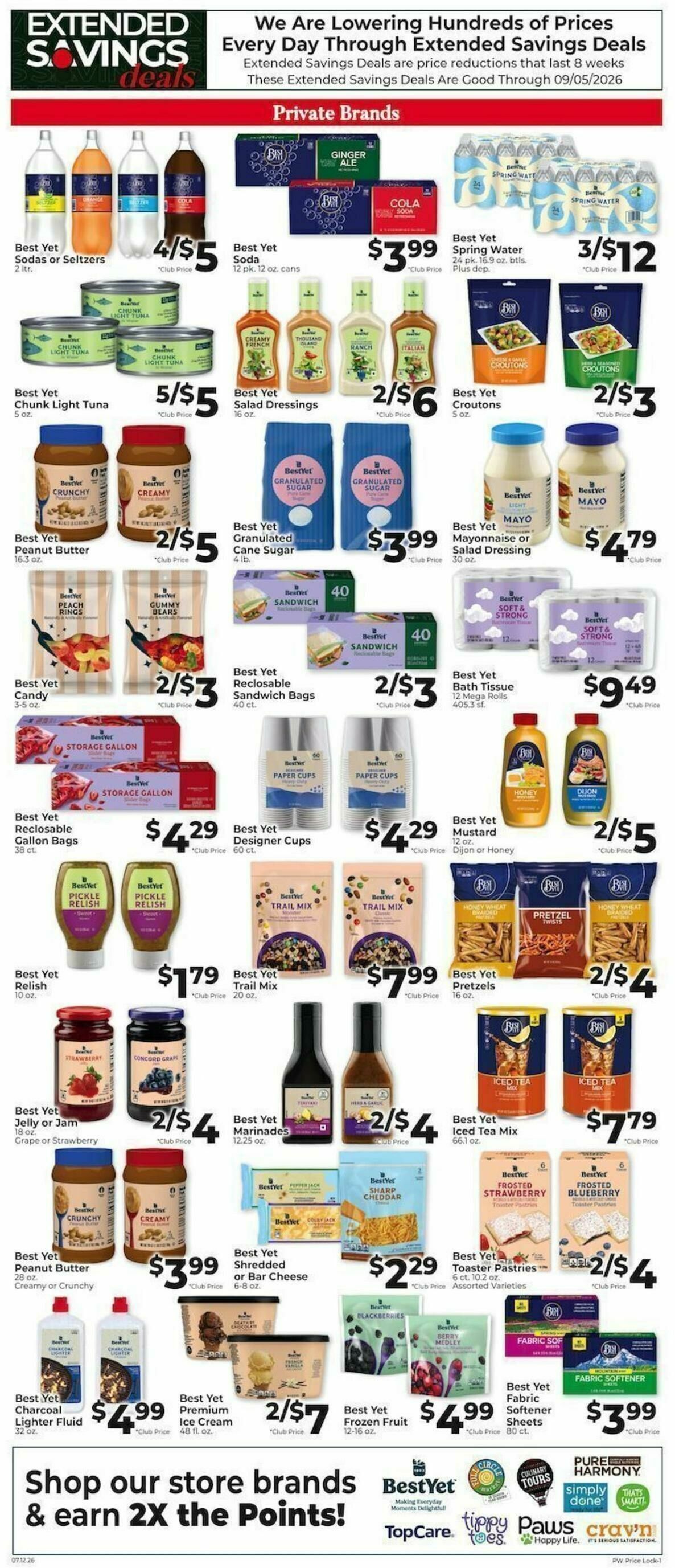 Piggly Wiggly Weekly Ad from August 30
