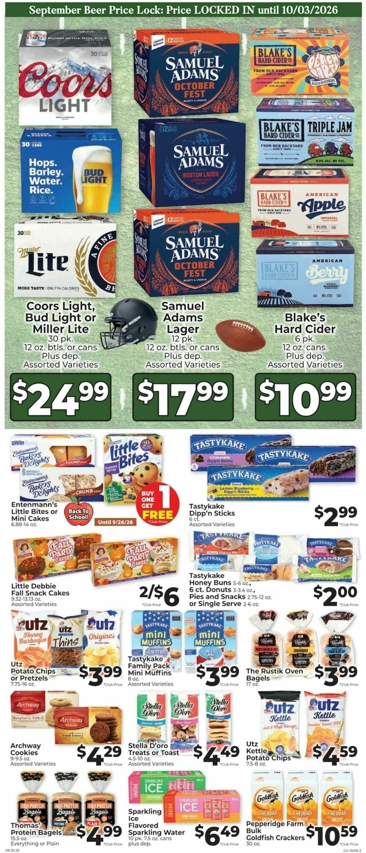 Piggly Wiggly Weekly Ad from September 6