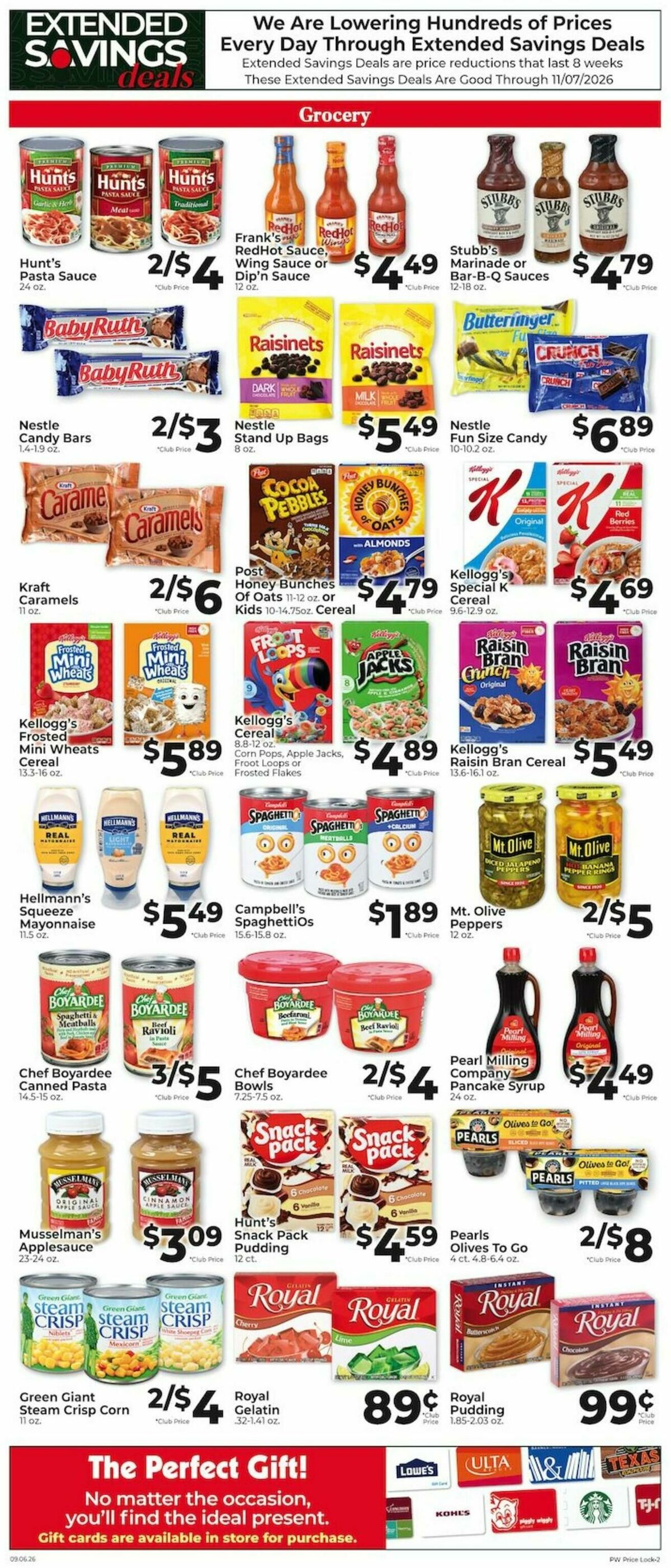Piggly Wiggly Weekly Ad from September 6