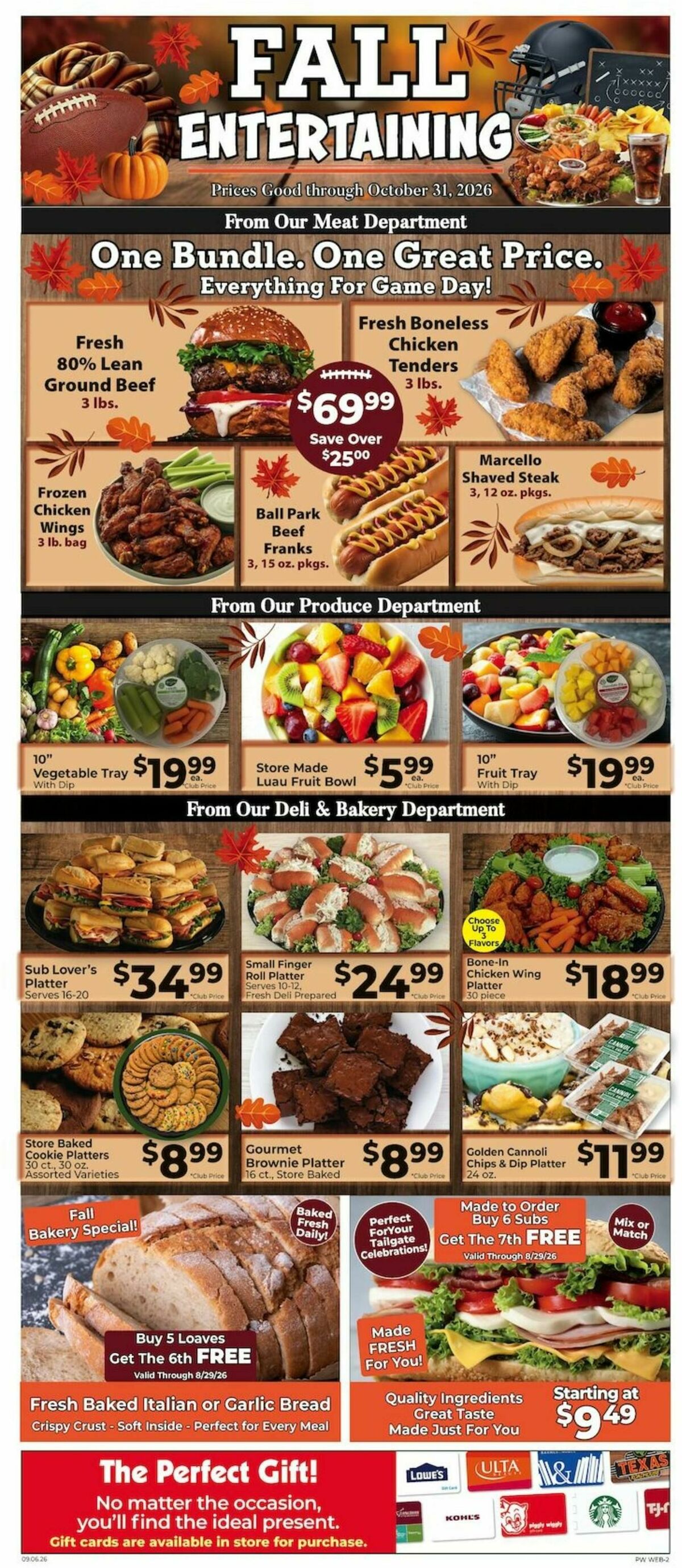 Piggly Wiggly Weekly Ad from September 6