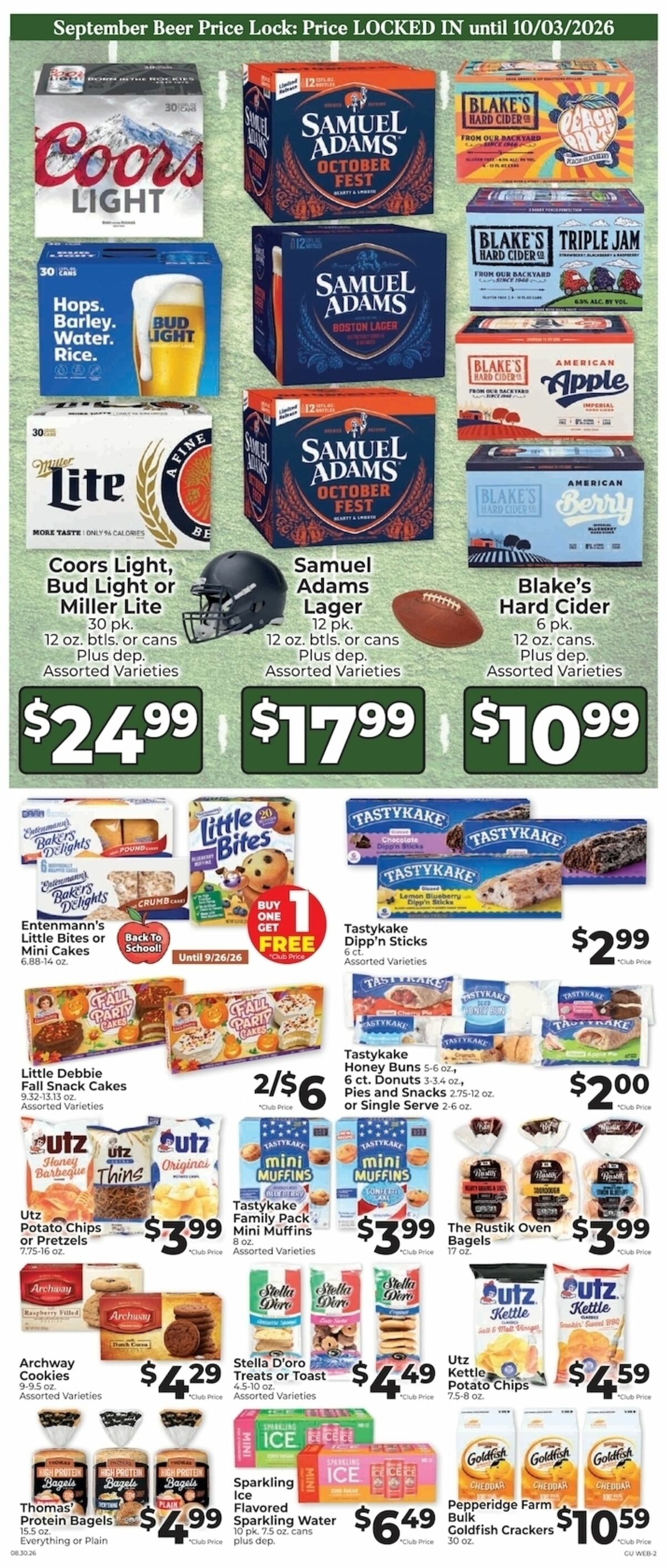 Piggly Wiggly Weekly Ad from September 13