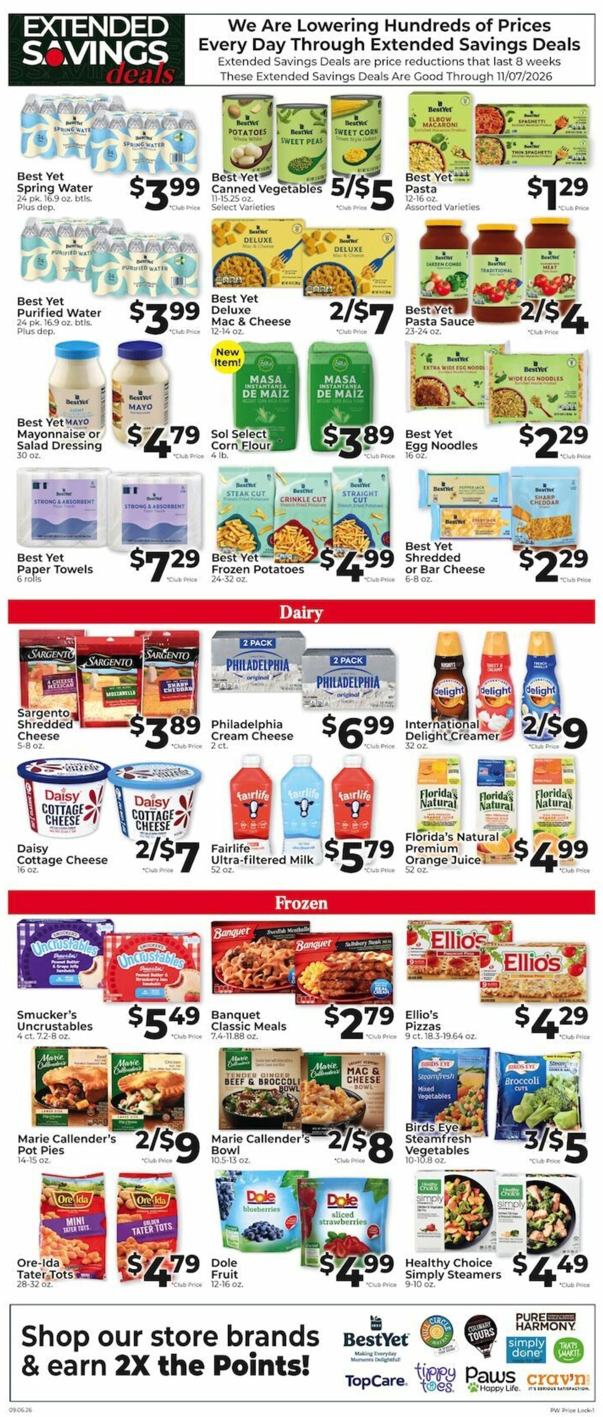 Piggly Wiggly Weekly Ad from September 13