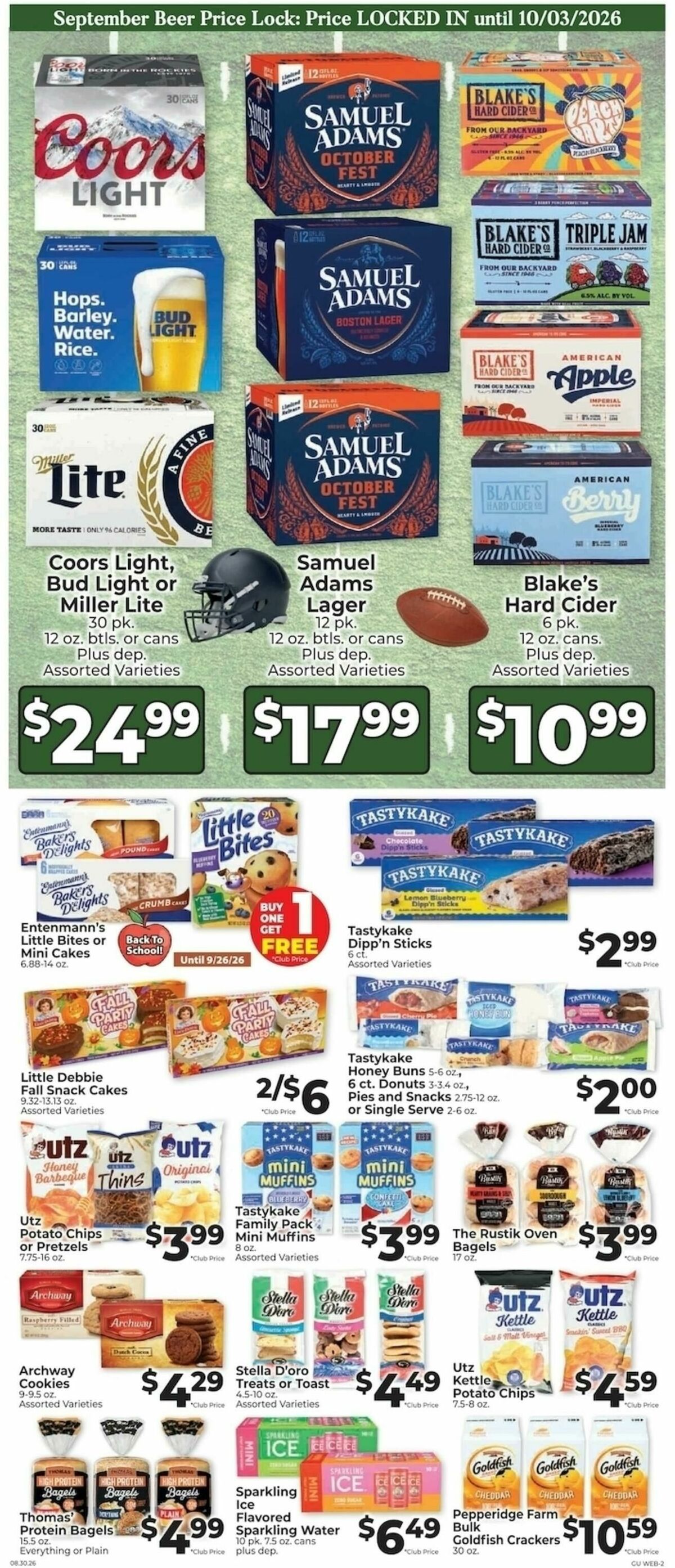 Piggly Wiggly Weekly Ad from September 20