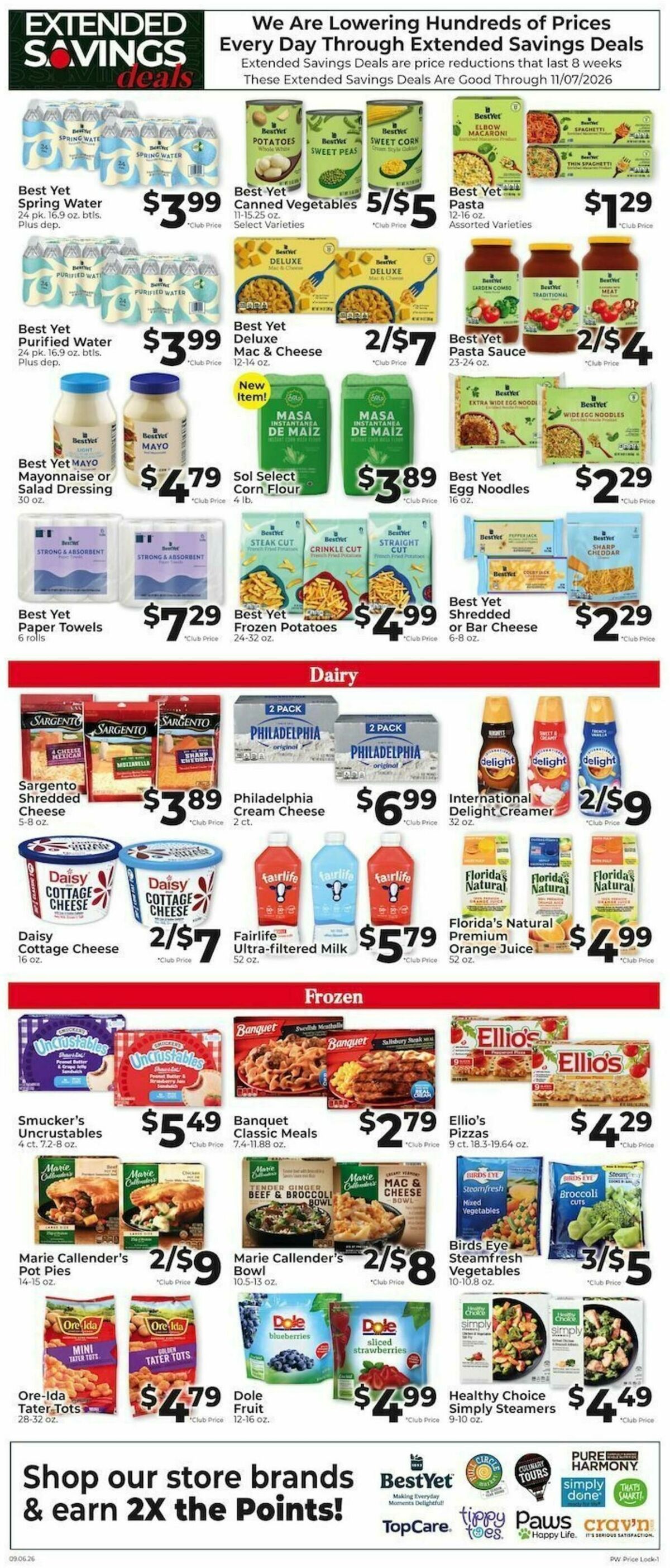 Piggly Wiggly Weekly Ad from September 27