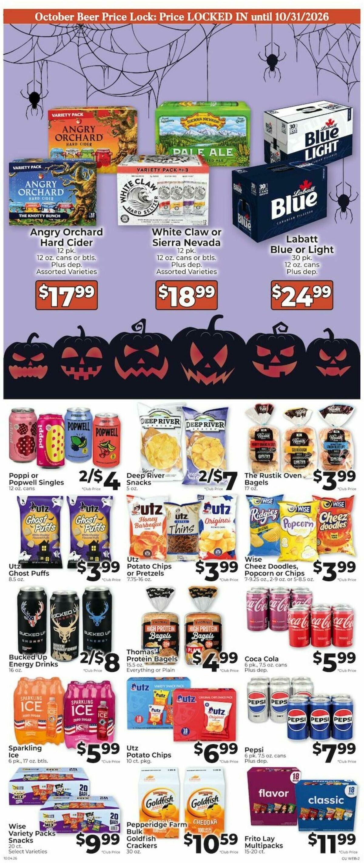 Piggly Wiggly Weekly Ad from October 4