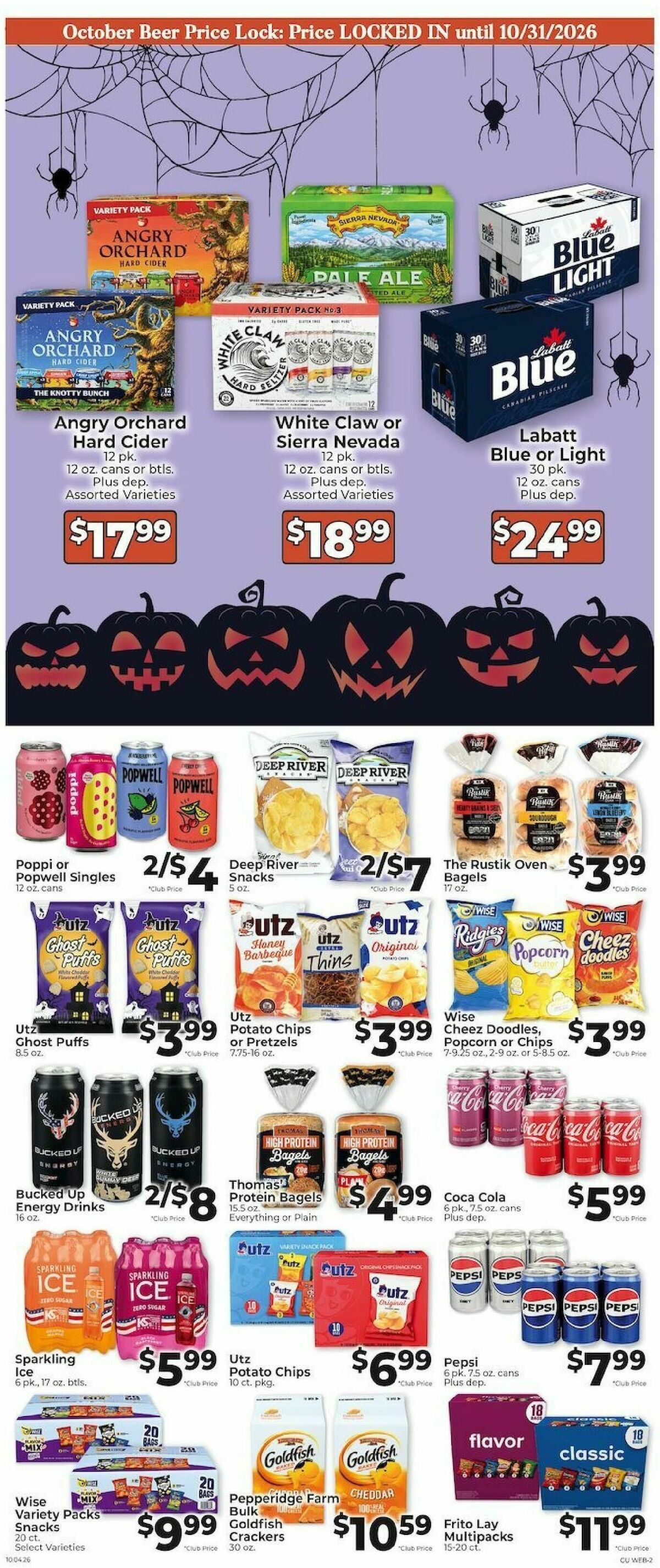 Piggly Wiggly Weekly Ad from October 18
