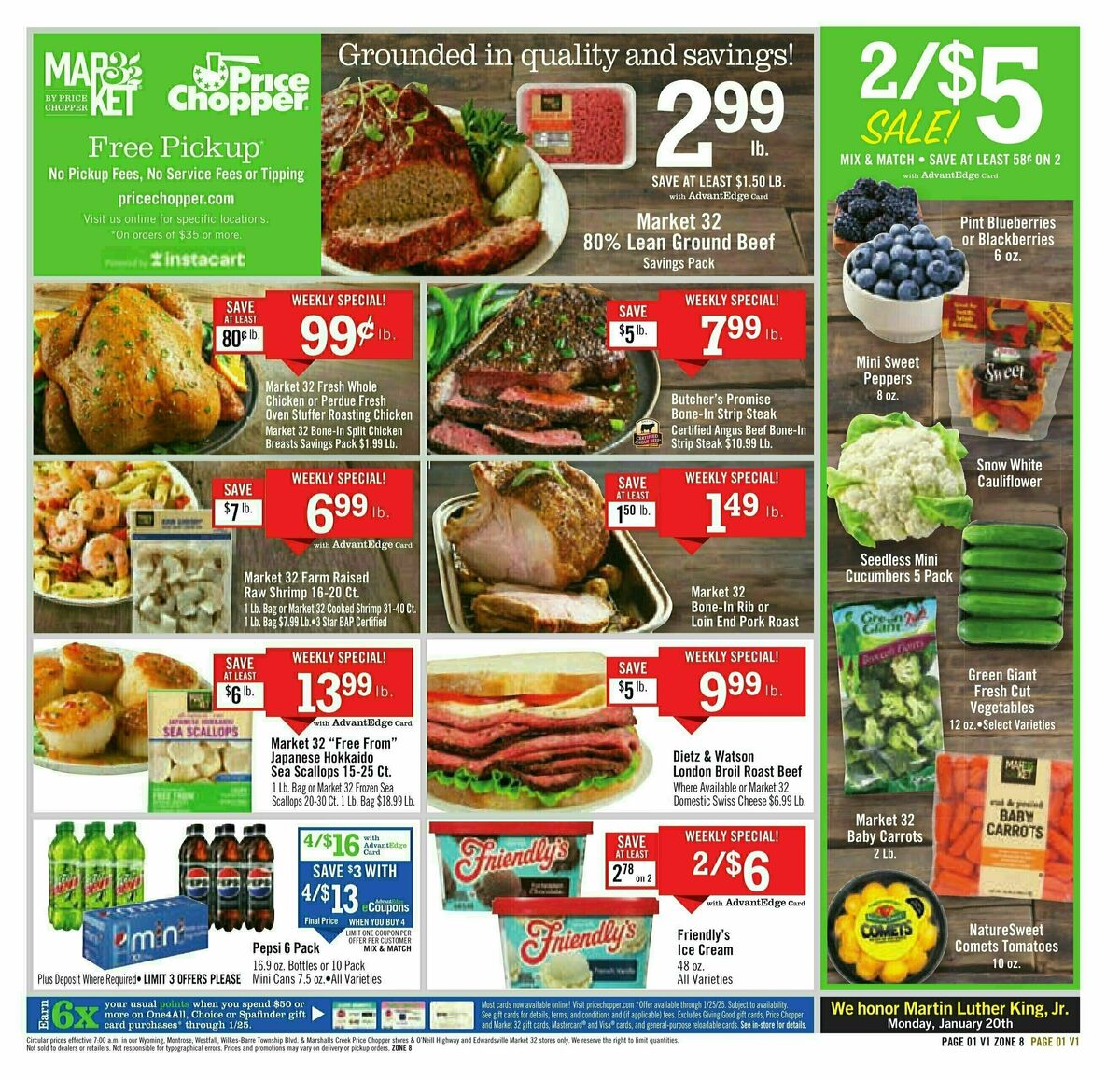 Price Chopper Weekly Ad from January 19