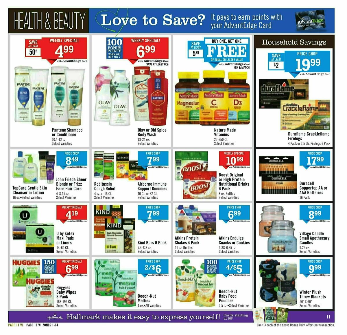 Price Chopper Weekly Ad from January 19