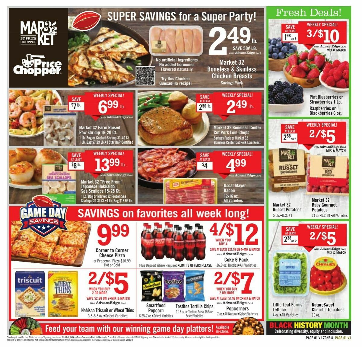 Price Chopper Weekly Ad from February 9