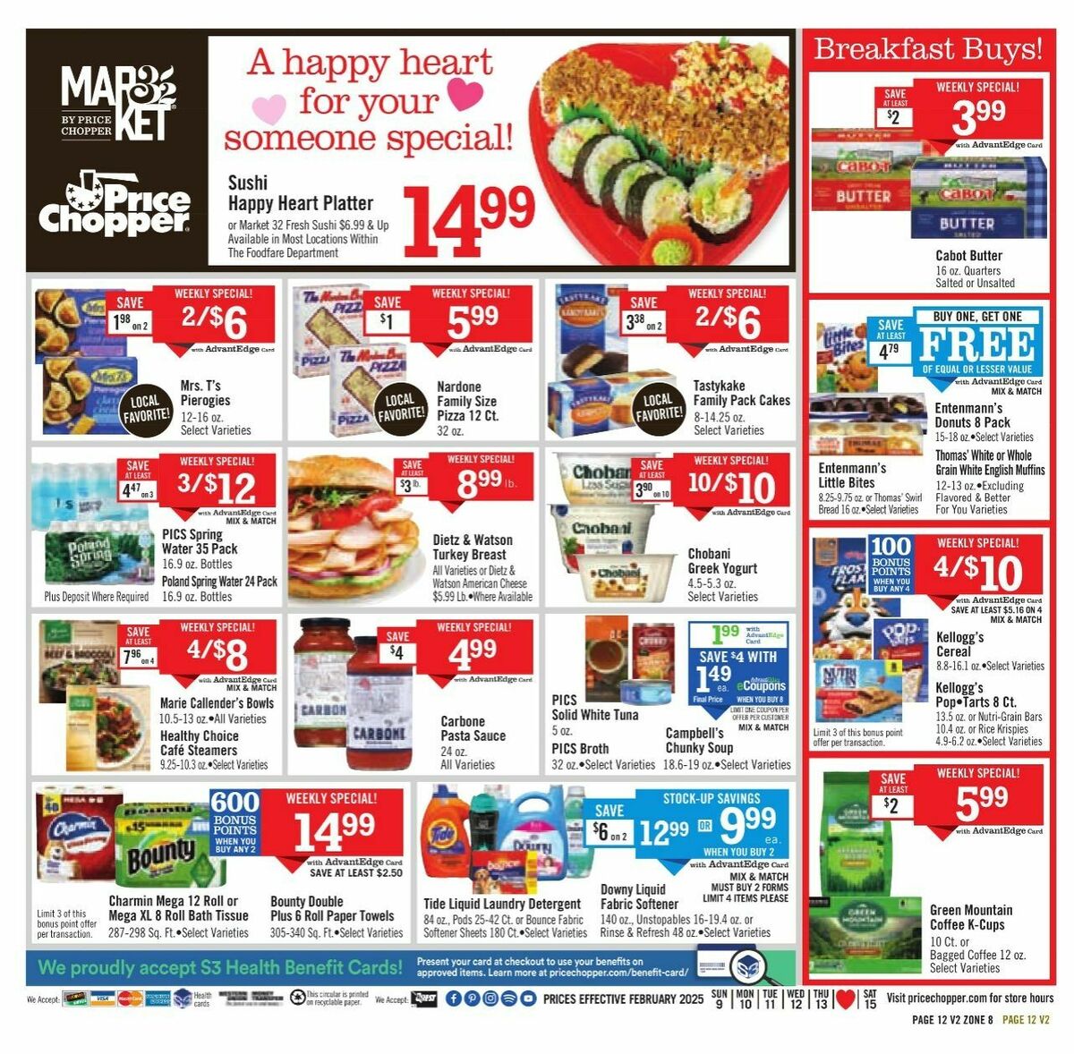 Price Chopper Weekly Ad from February 9