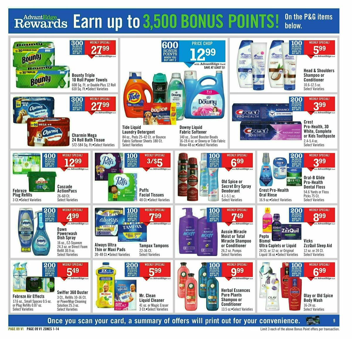 Price Chopper Weekly Ad from March 9