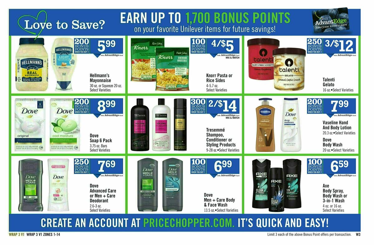Price Chopper Weekly Ad from March 16
