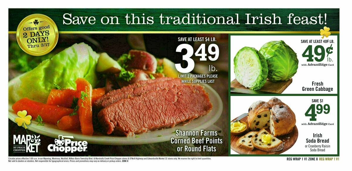 Price Chopper Weekly Ad from March 16