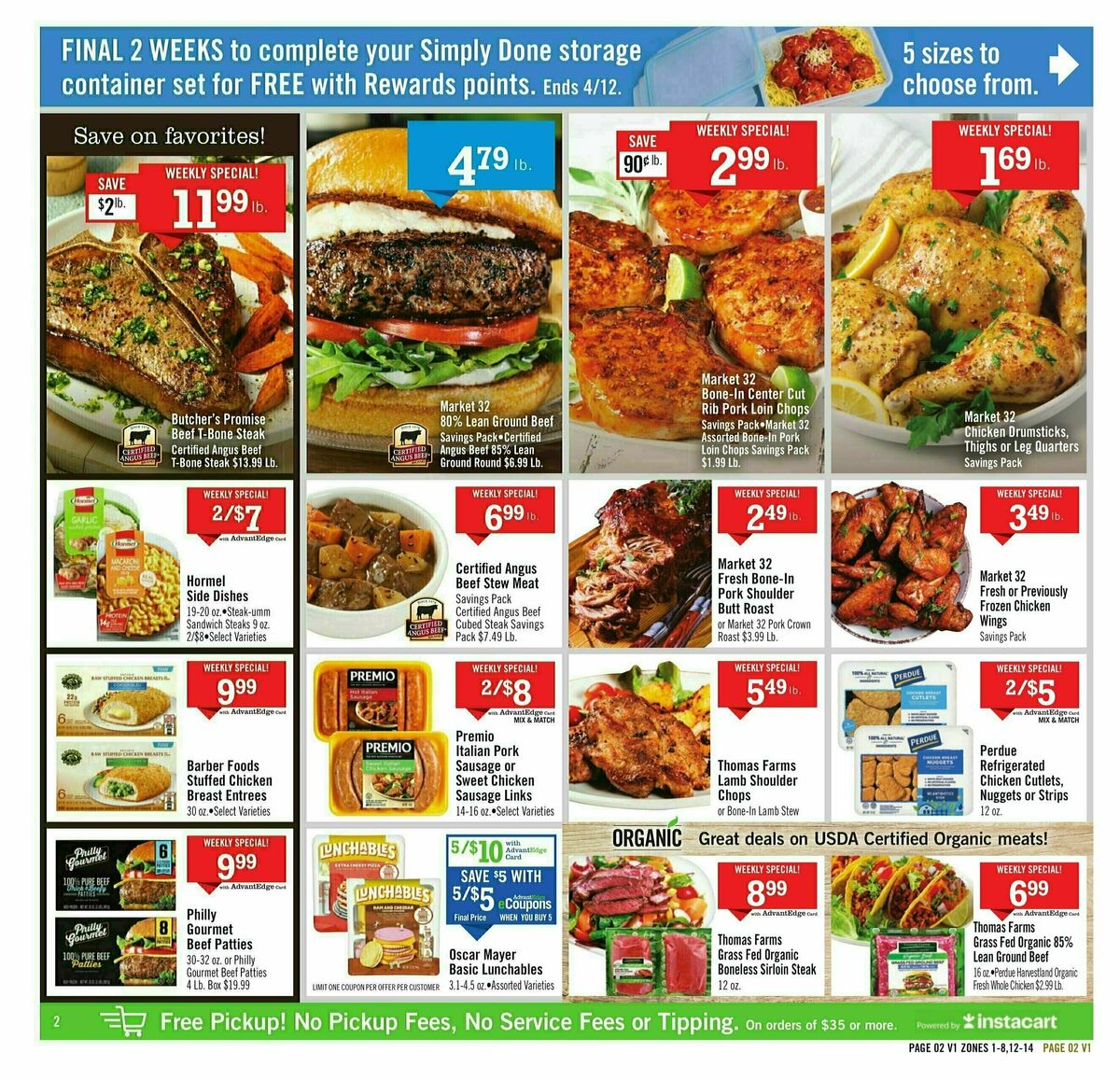 Price Chopper Weekly Ad from March 30