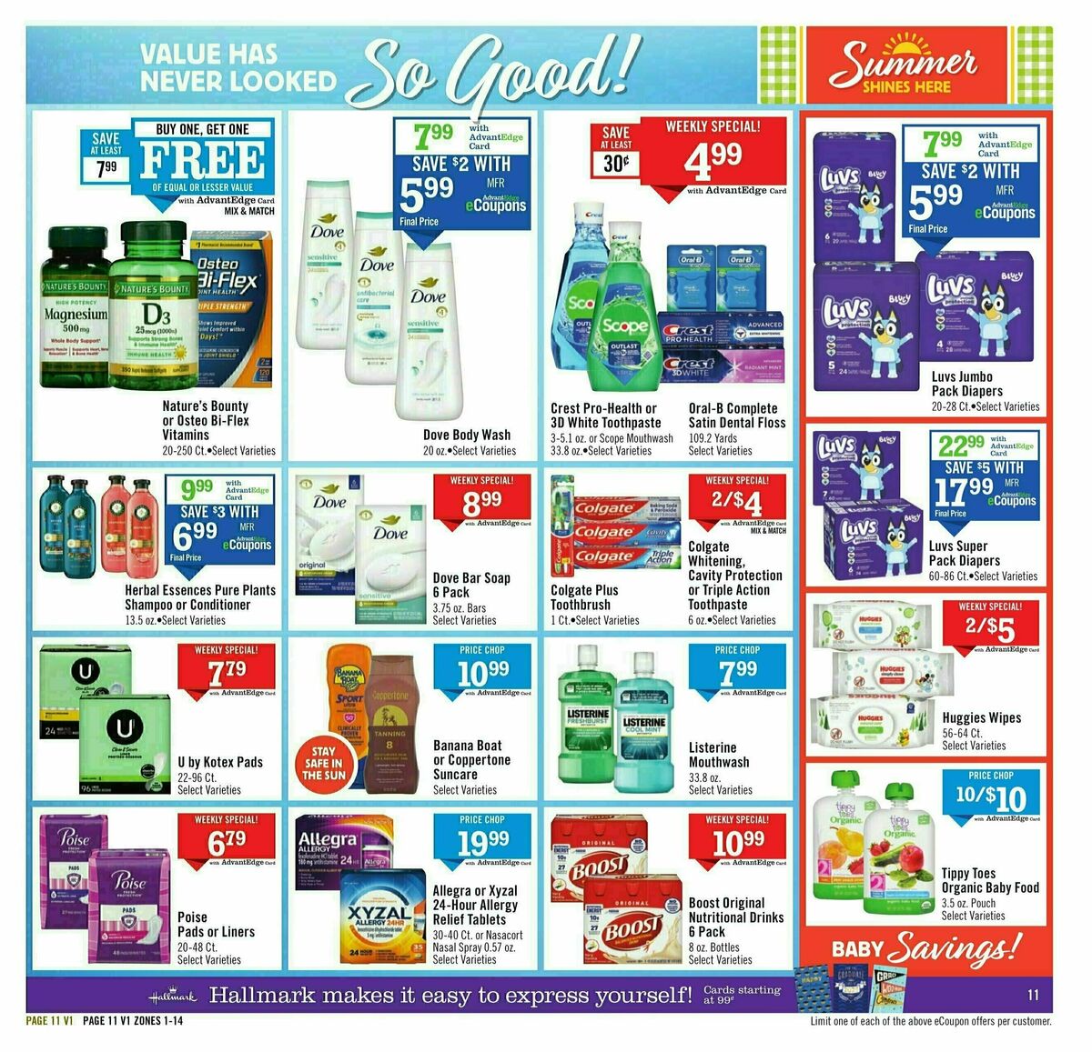 Price Chopper Weekly Ad from May 25