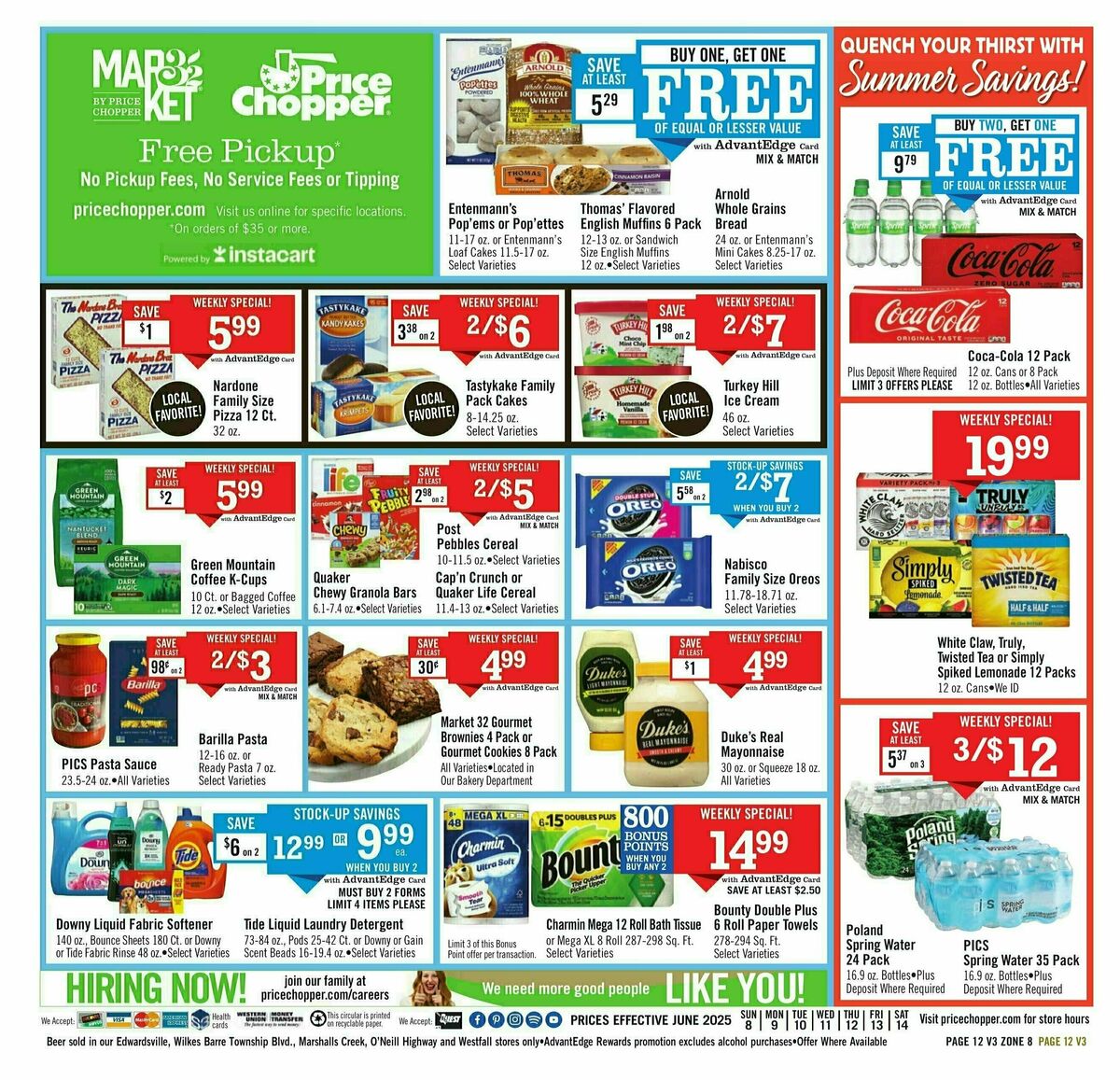 Price Chopper Weekly Ad from June 8