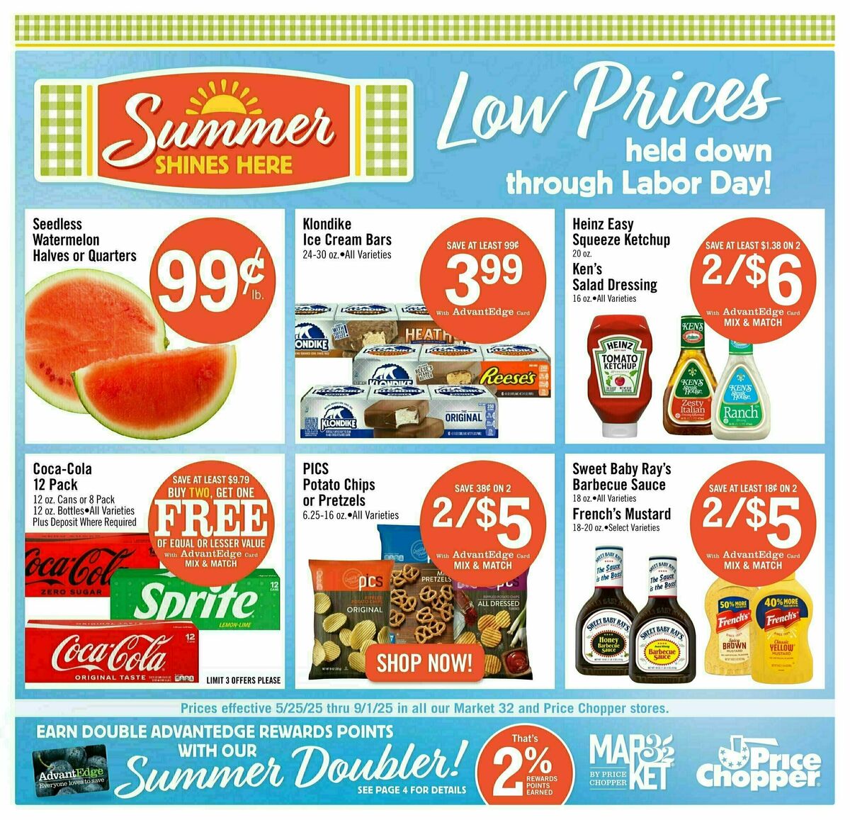 Price Chopper Summer Shines Here Weekly Ad from June 5