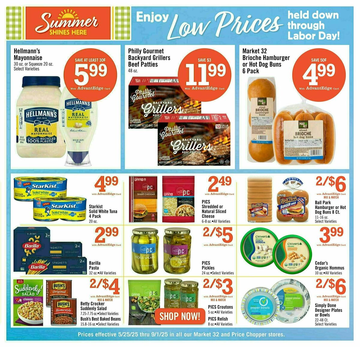 Price Chopper Summer Shines Here Weekly Ad from June 5