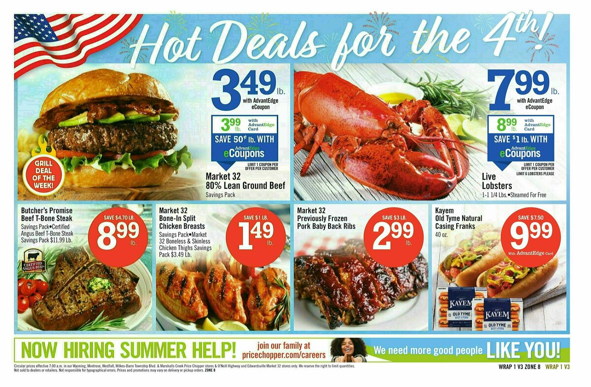 Price Chopper Weekly Ad from June 29