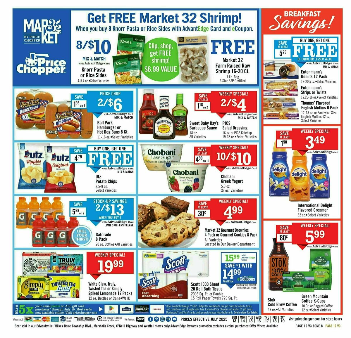 Price Chopper Weekly Ad from July 13