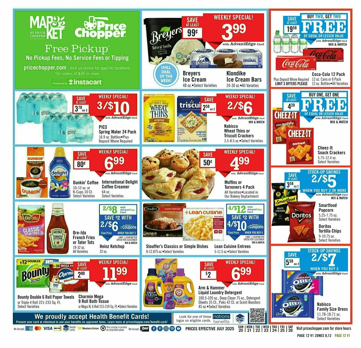 Price Chopper Weekly Ad from July 20