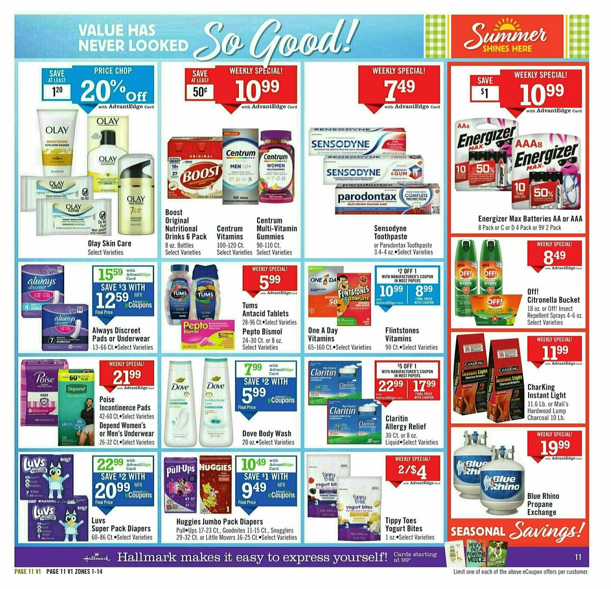 Price Chopper Weekly Ad from August 3