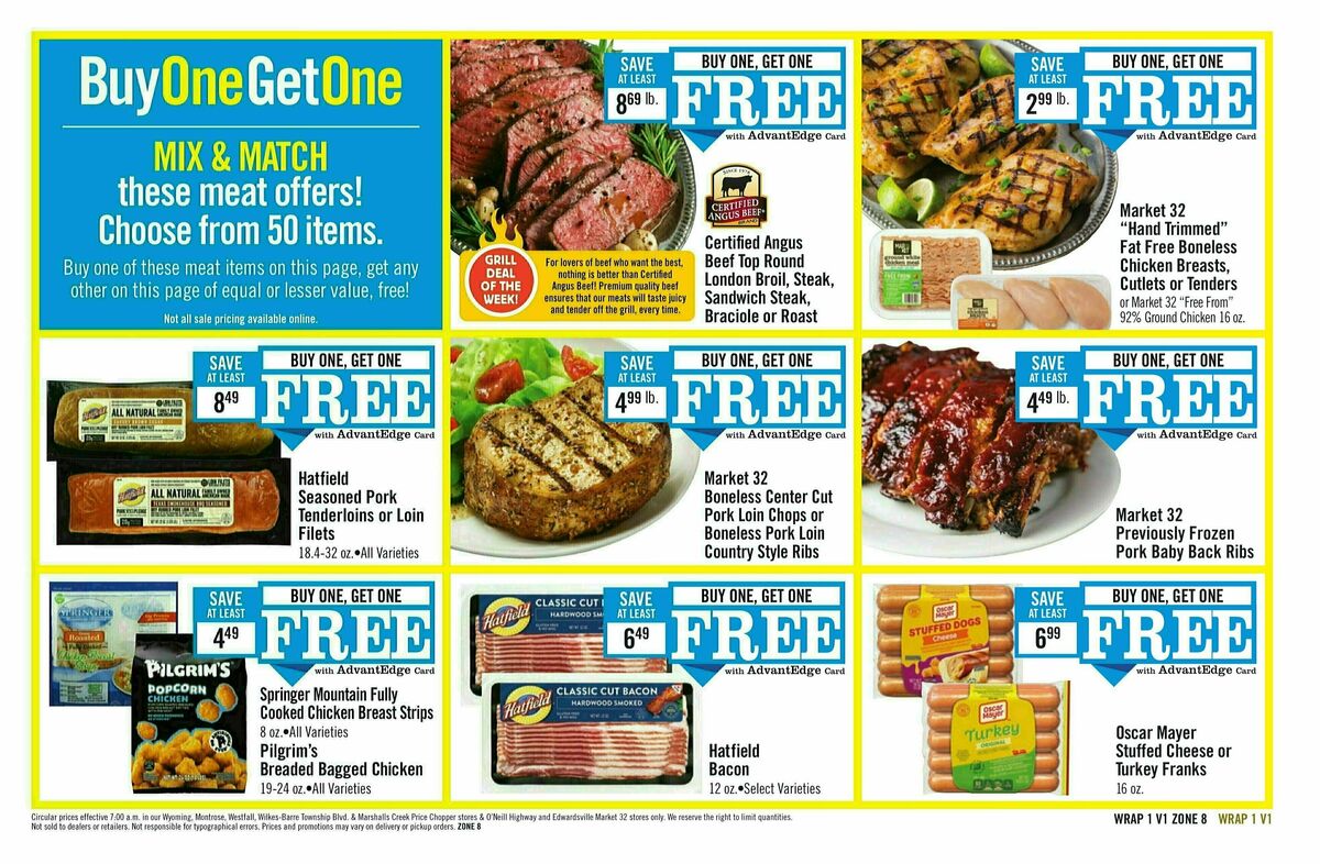 Price Chopper Weekly Ad from August 3