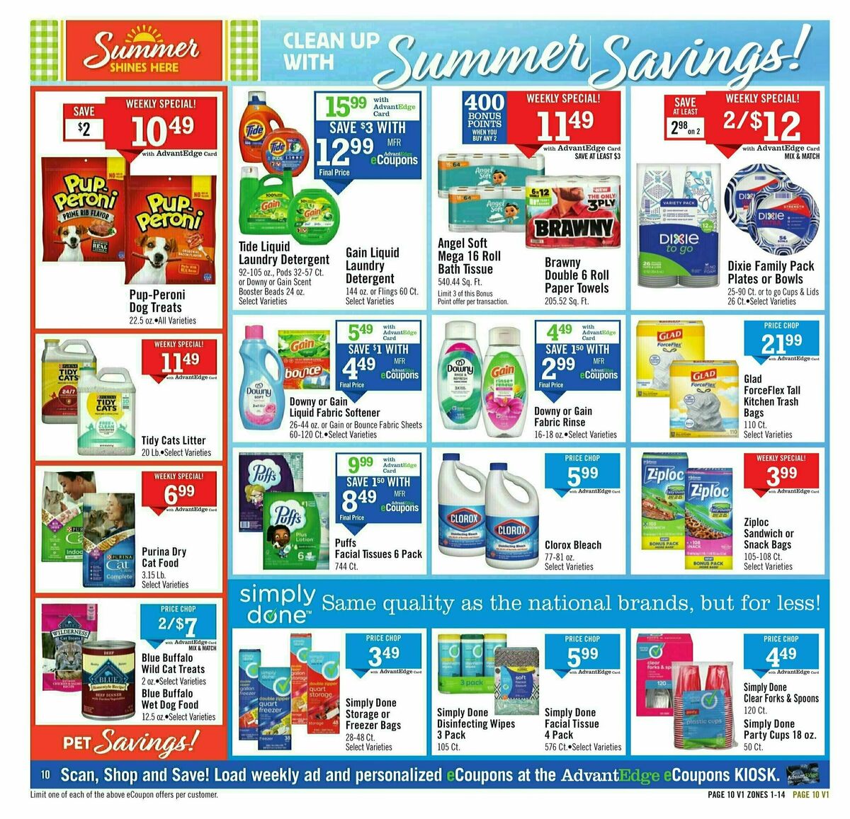 Price Chopper Weekly Ad from August 17