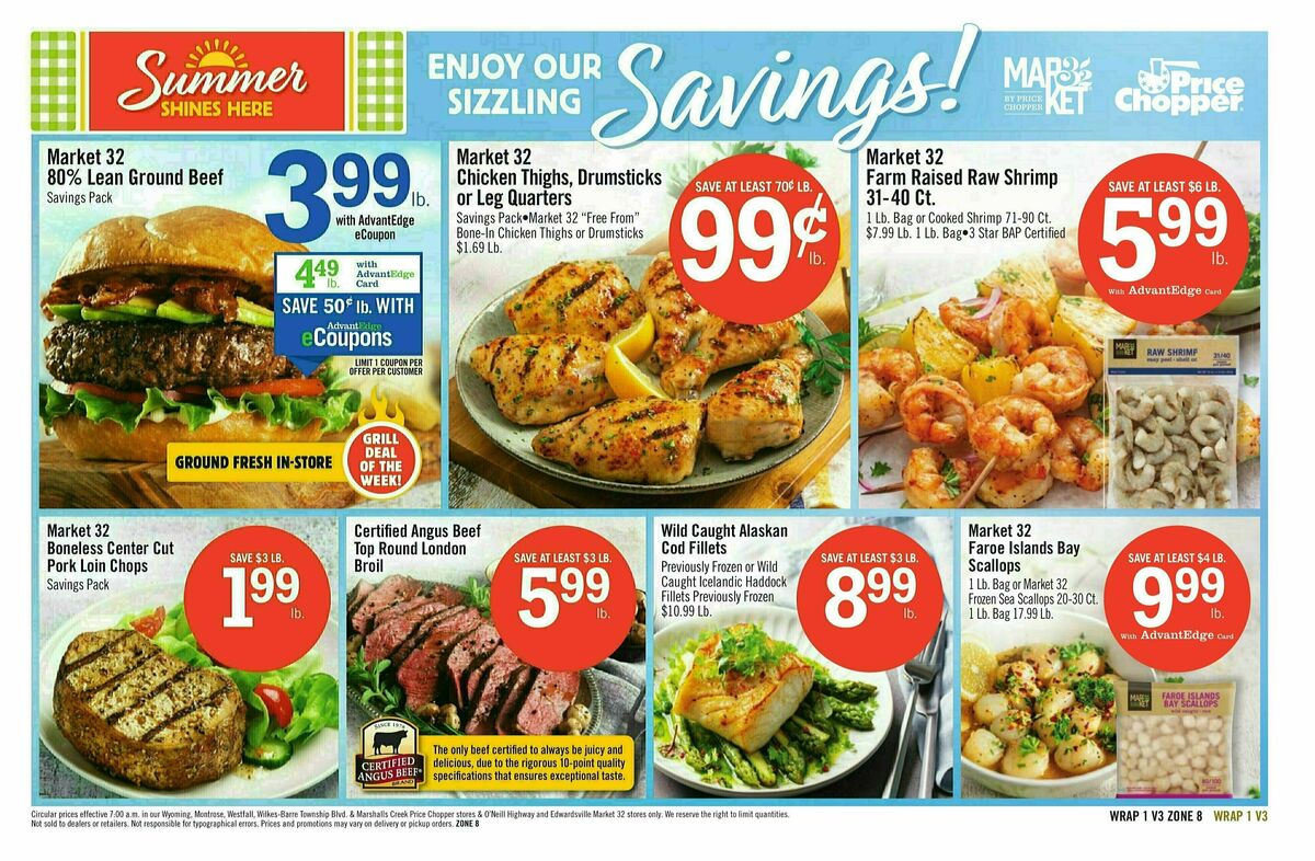 Price Chopper Weekly Ad from August 17