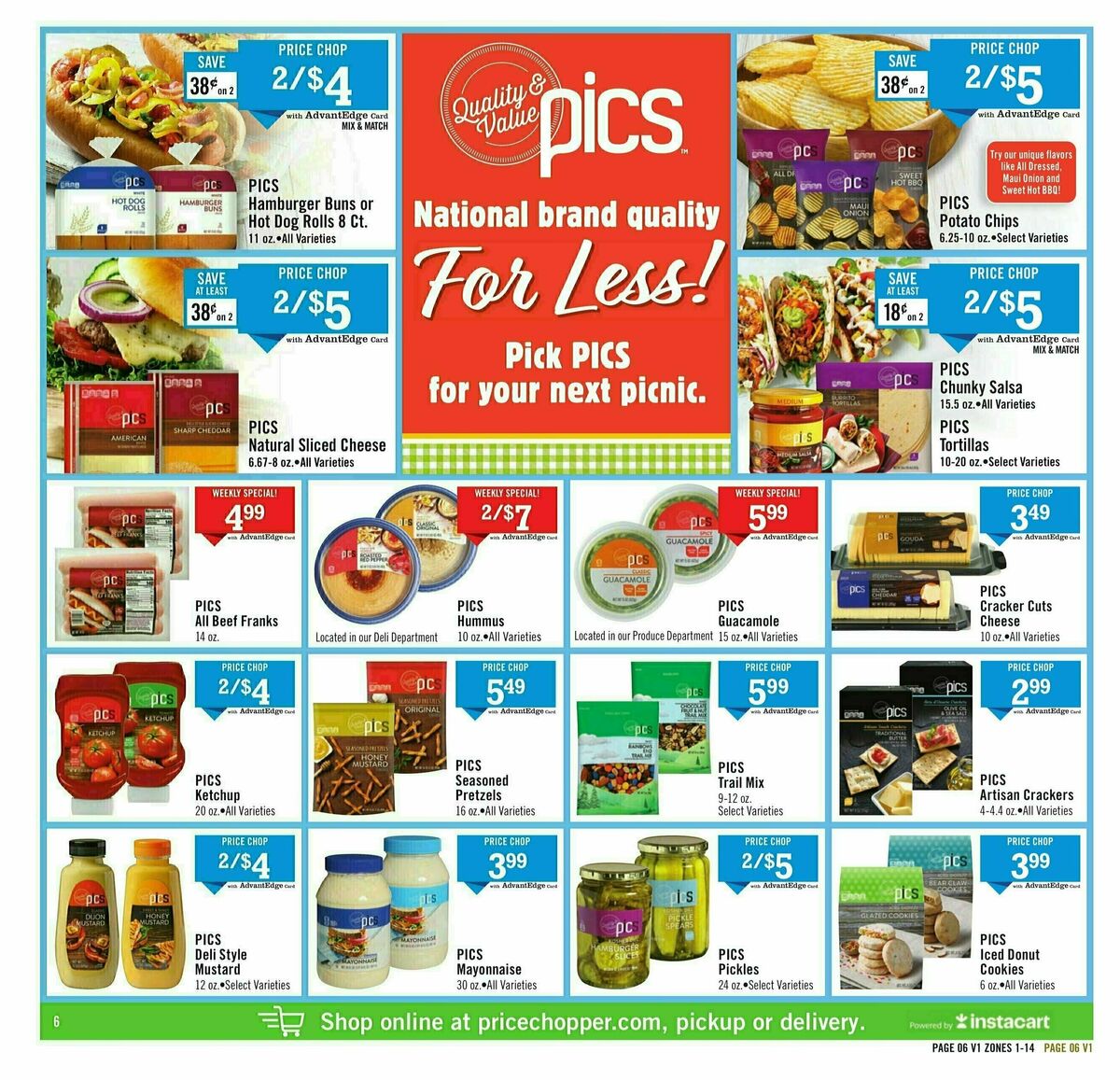 Price Chopper Weekly Ad from August 17