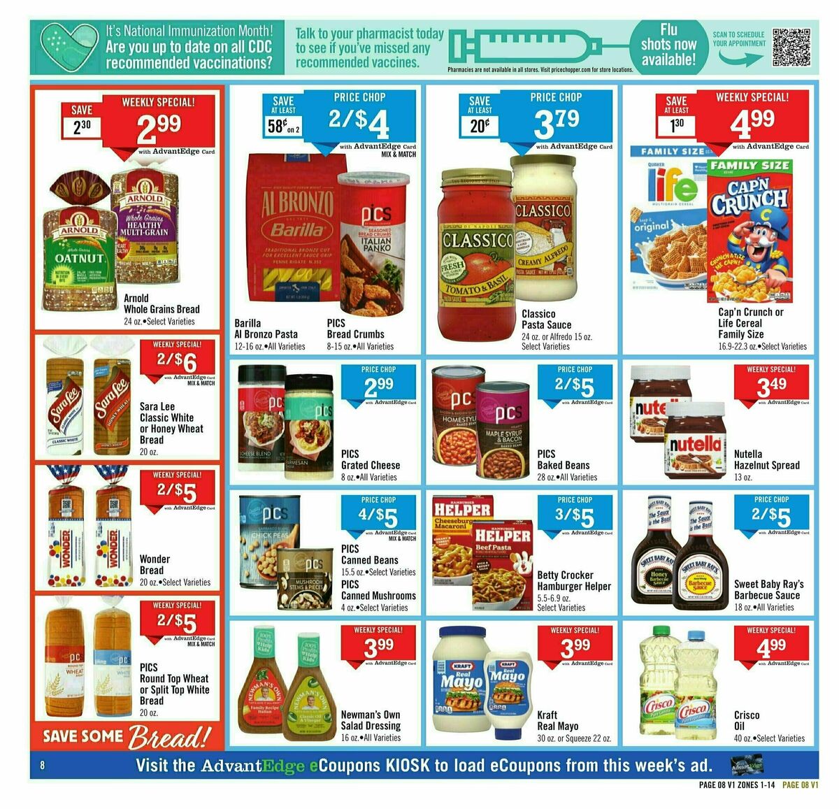 Price Chopper Weekly Ad from August 17