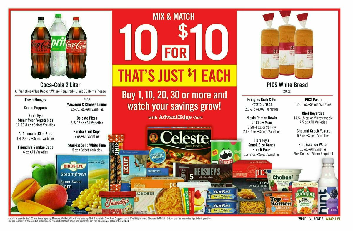 Price Chopper Weekly Ad from August 24
