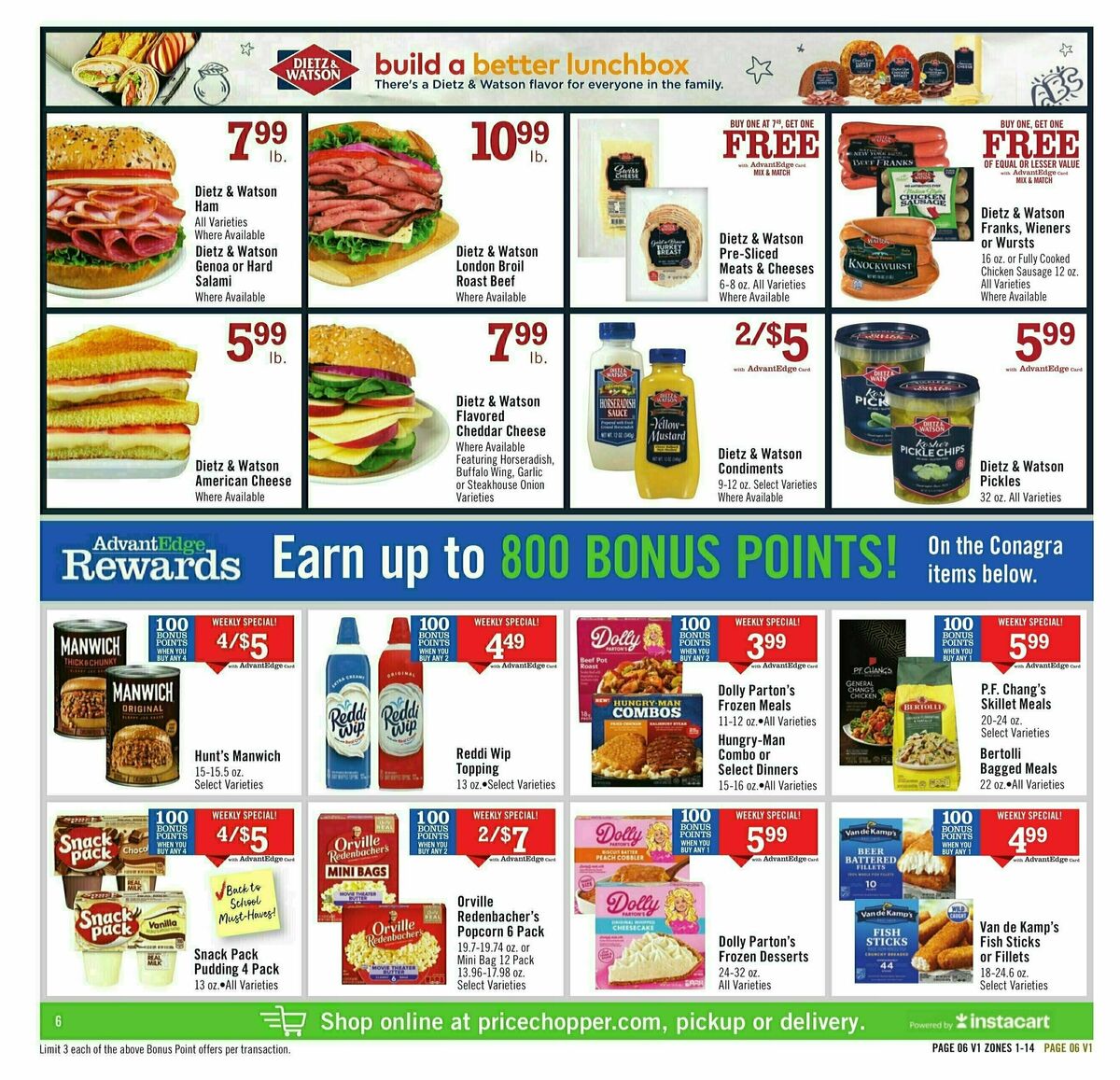 Price Chopper Weekly Ad from August 24