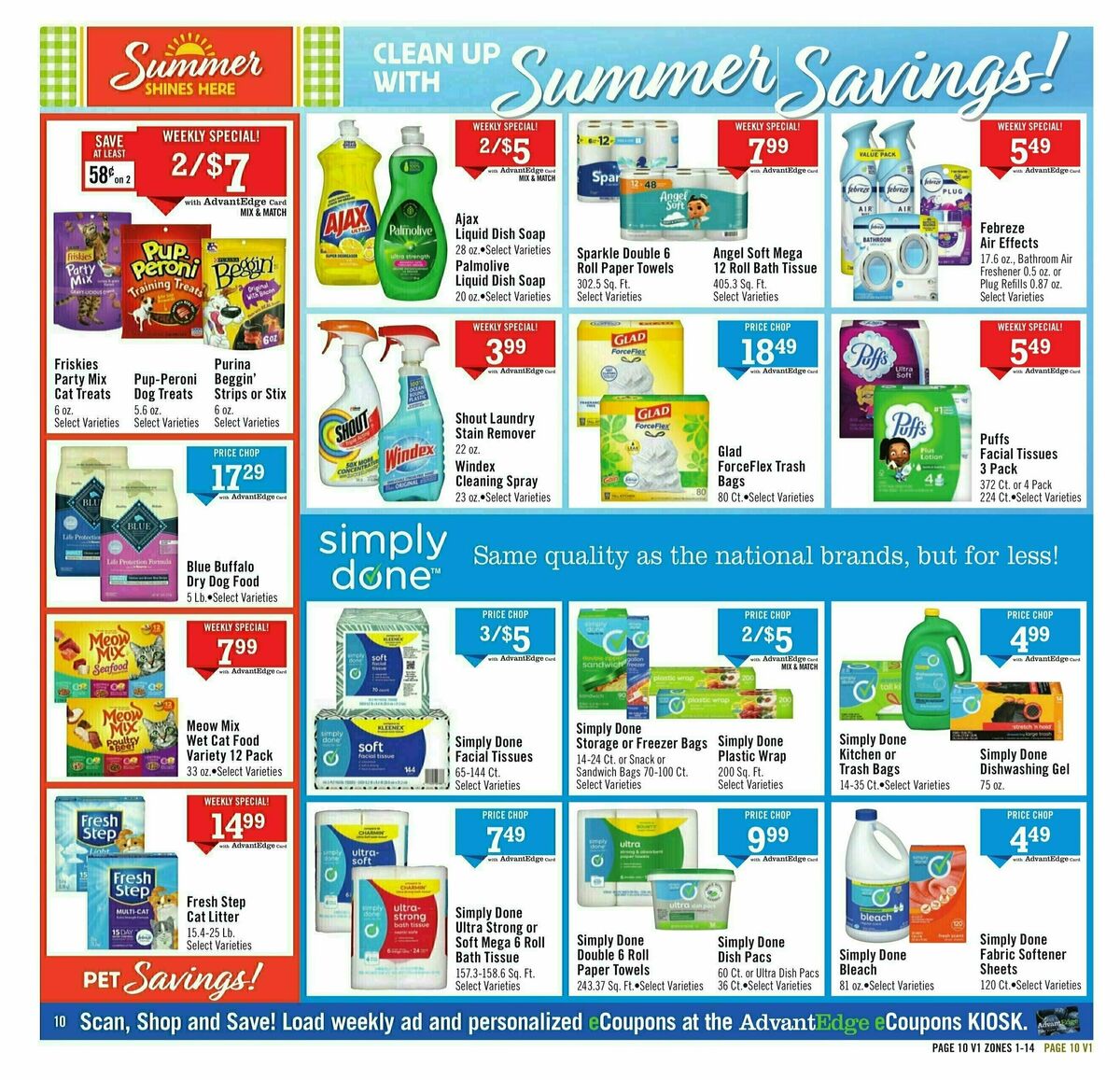 Price Chopper Weekly Ad from August 31