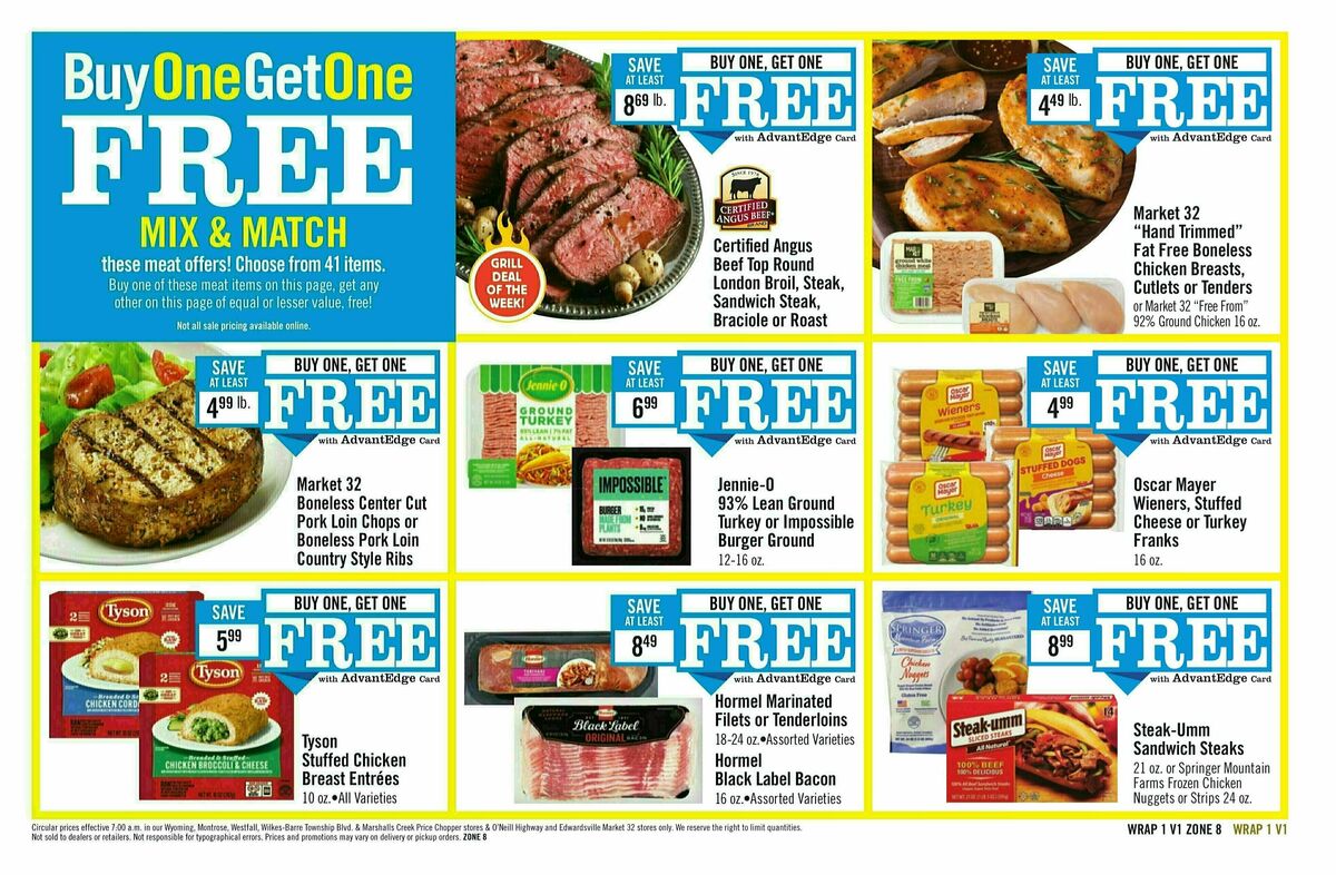 Price Chopper Weekly Ad from August 31
