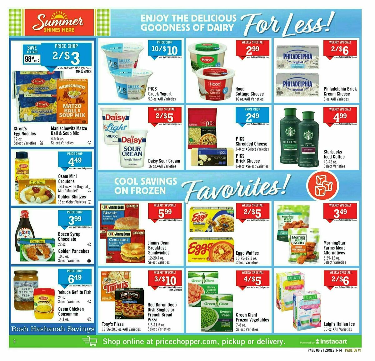 Price Chopper Weekly Ad from August 31