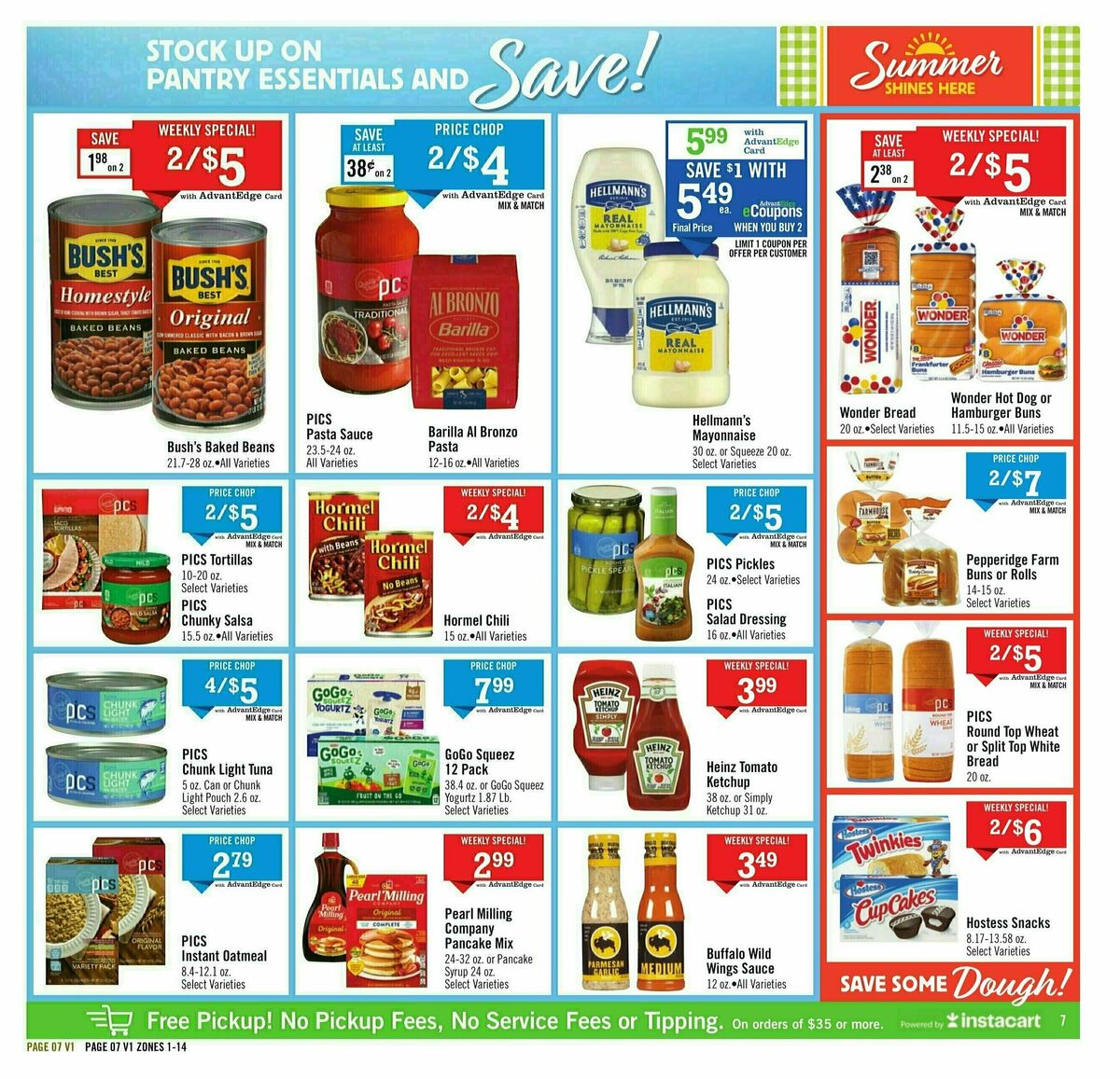 Price Chopper Weekly Ad from August 31