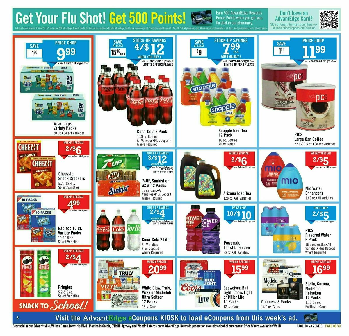 Price Chopper Weekly Ad from August 31